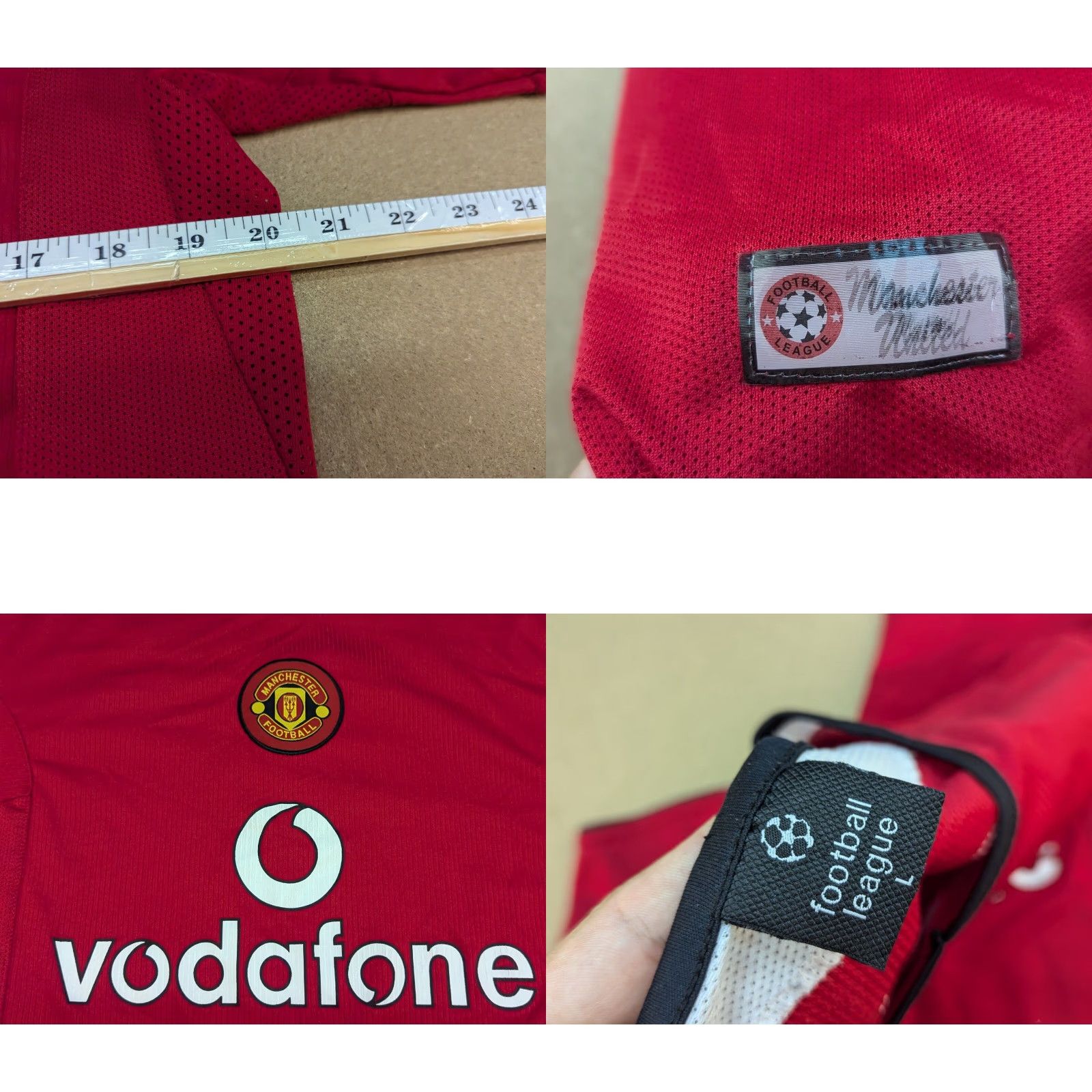 Vintage Vintage Manchester United Rooney Football Fan Jersey Mens Size L Football League Shirt Mens L Red Sports Quick Dry Size US L / EU 52-54 / 3 - 8 Thumbnail