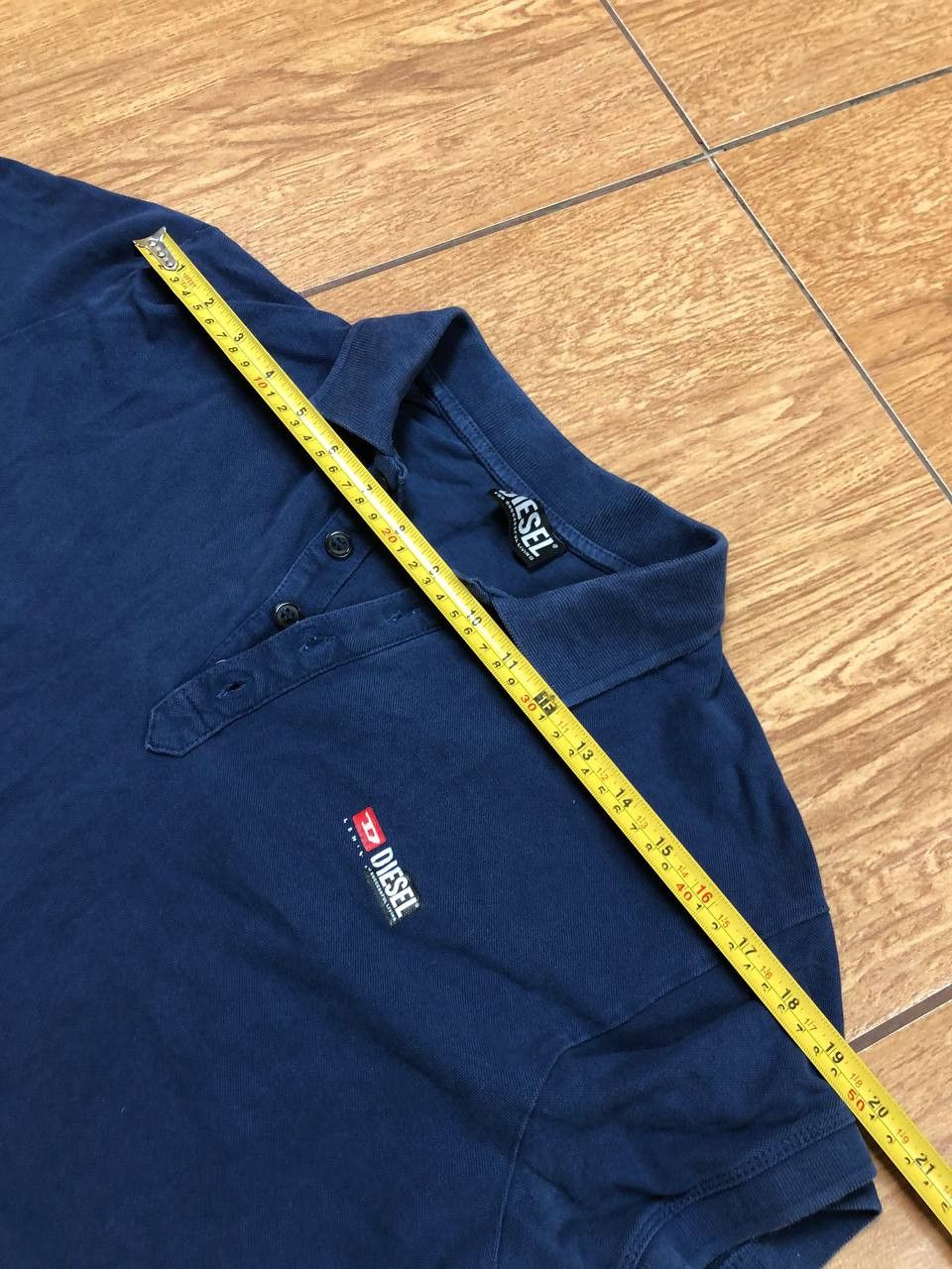 Diesel × Vintage Vintage Spell Out Big Logo Tee Shirt Size US L / EU 52-54 / 3 - 4 Thumbnail