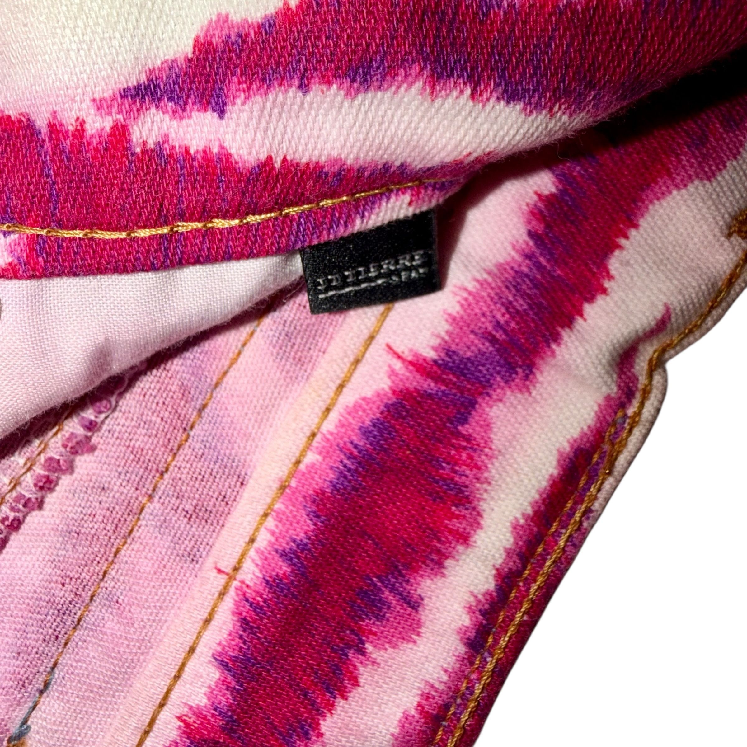 Dolce & Gabbana DOLCE & GABBANA VINTAGE PINK ZEBRA SKIRT Size 26" / US 2 / IT 38 - 7 Thumbnail