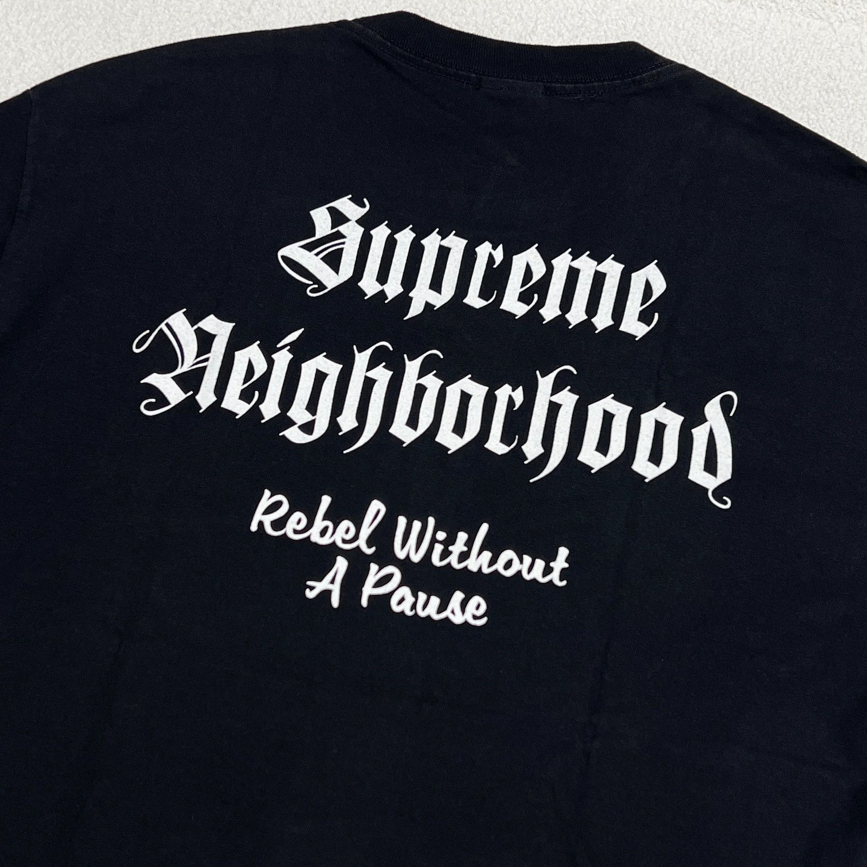 Neighborhood × Supreme Supreme SS07 Neighborhood Skull Box Logo Tee Black Size US L / EU 52-54 / 3 - 7 Thumbnail