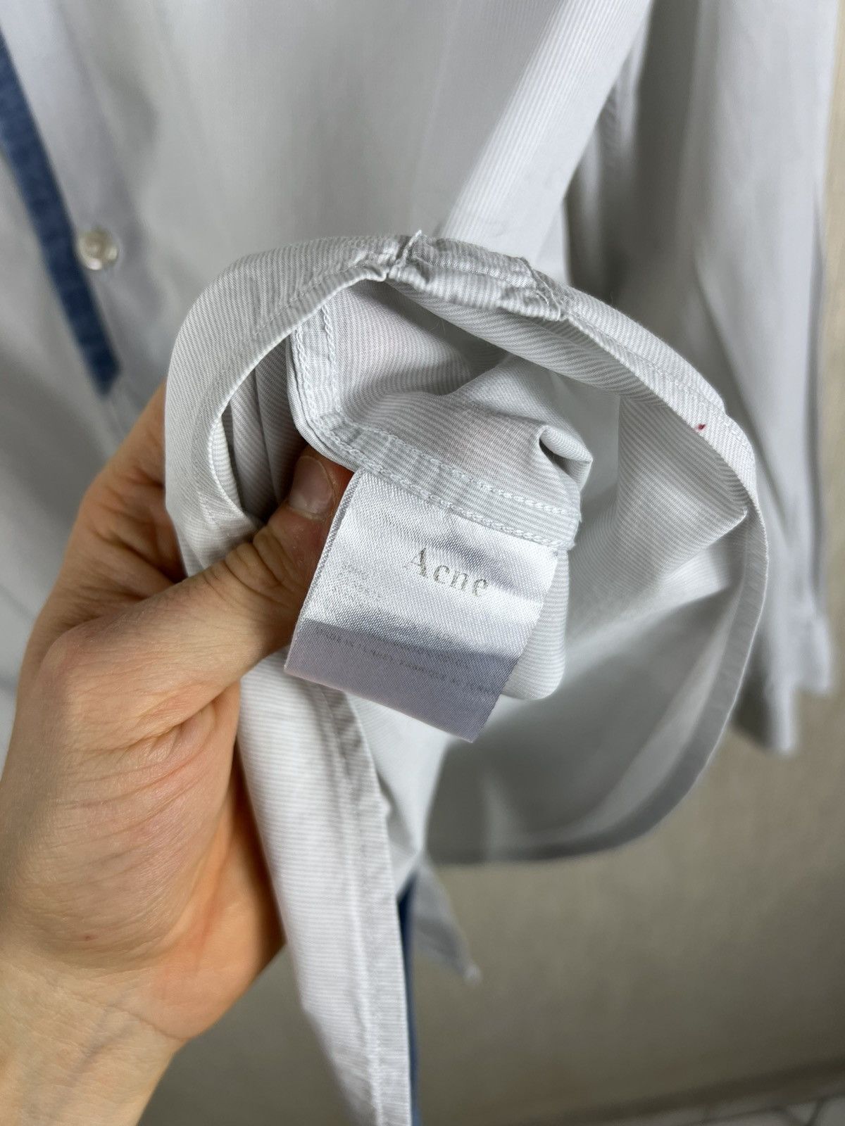Acne Studios Archive Acne Studios soho stand-up collar shirt casual basic Size US M / EU 48-50 / 2 - 18 Thumbnail