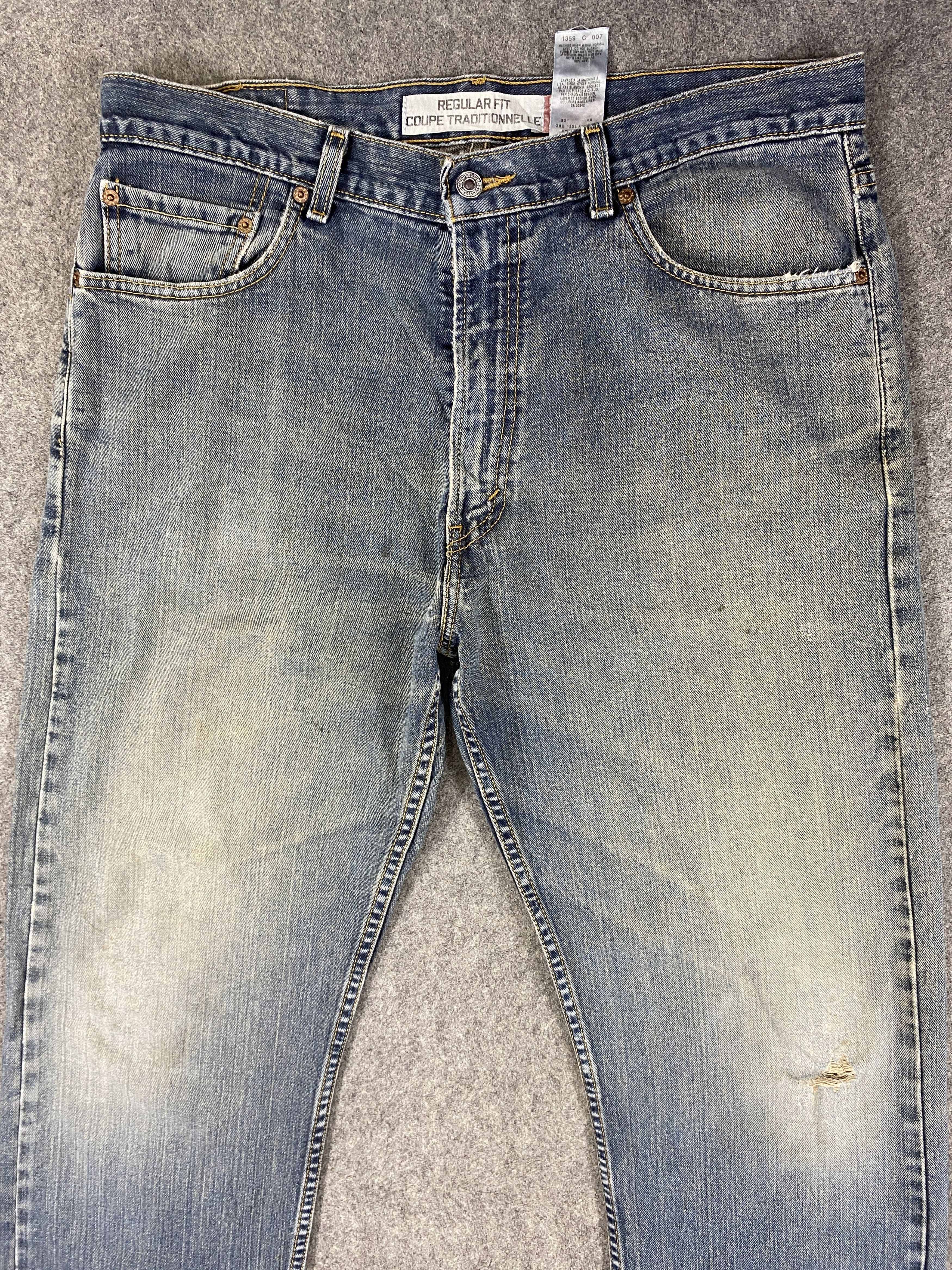 Levi's Faded Blue Vintage Levi's 505 Jeans 36x30.5 Denim -JN2179 Size US 36 / EU 52 - 2 Thumbnail