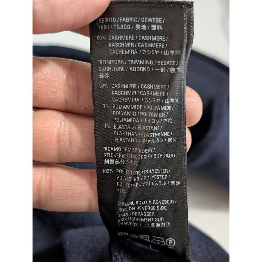 Balenciaga o1rshd1 High-Neck Sweatshirt in Blue Size US S / EU 44-46 / 1 - 18 Thumbnail