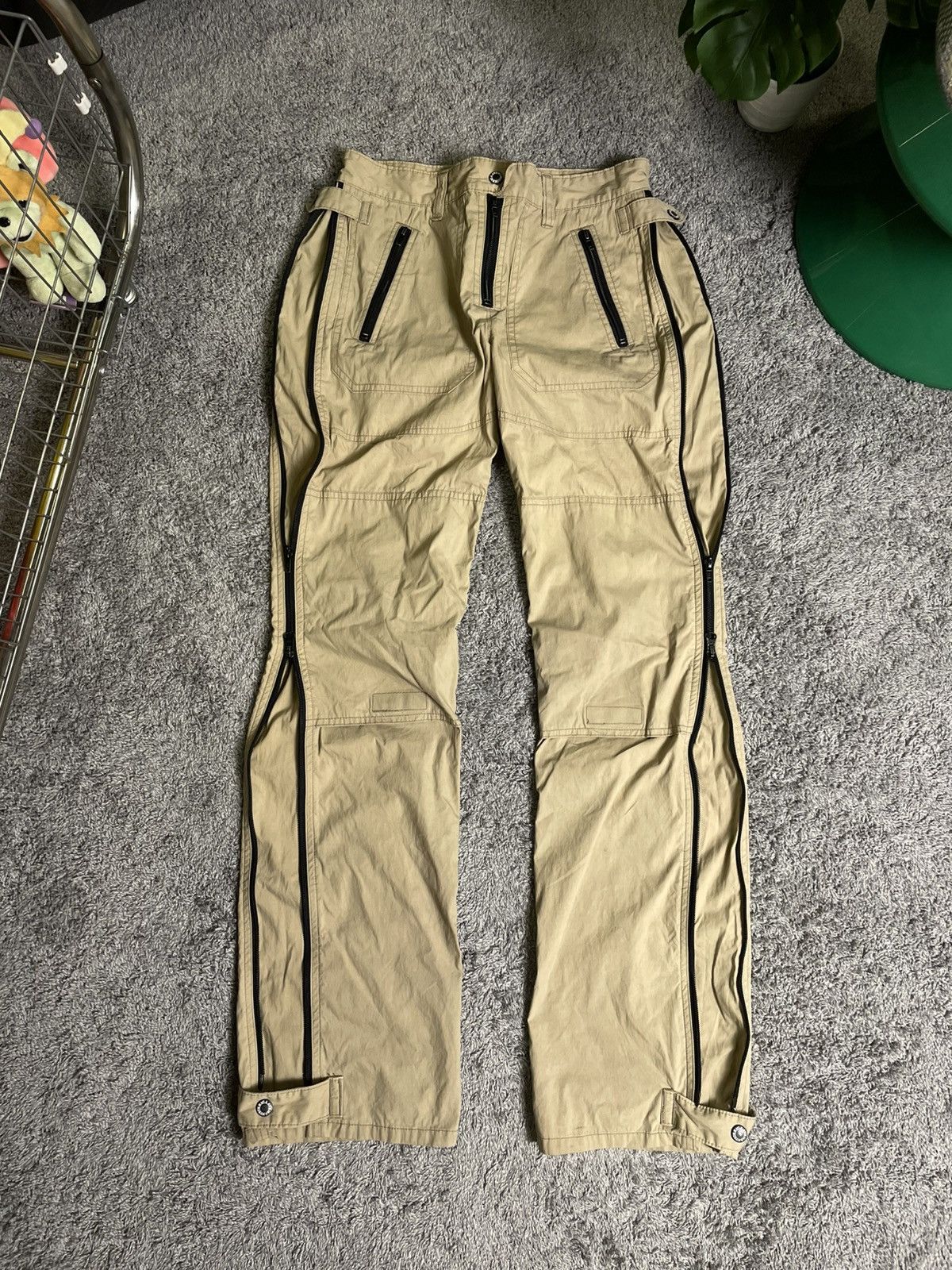 Hysteric Glamour 90’s Hysteric Glamour Survival Cargo Zip Pant Size US 30 / EU 46 - 1 Thumbnail