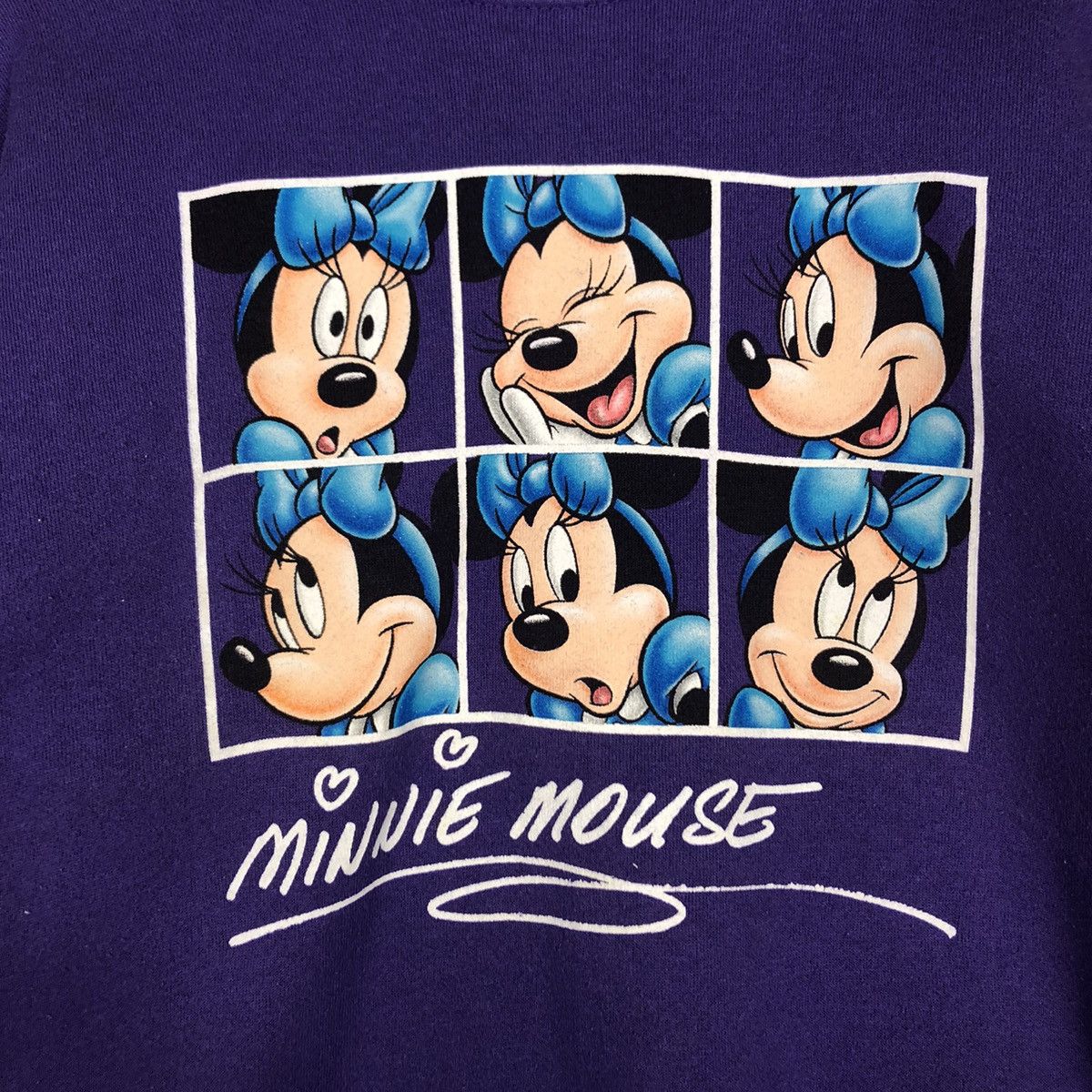 Disney × Japanese Brand × Vintage Vintage Minnie Mouse Sweatshirt Rare 90s Streetwear Medium Size US M / EU 48-50 / 2 - 9 Thumbnail