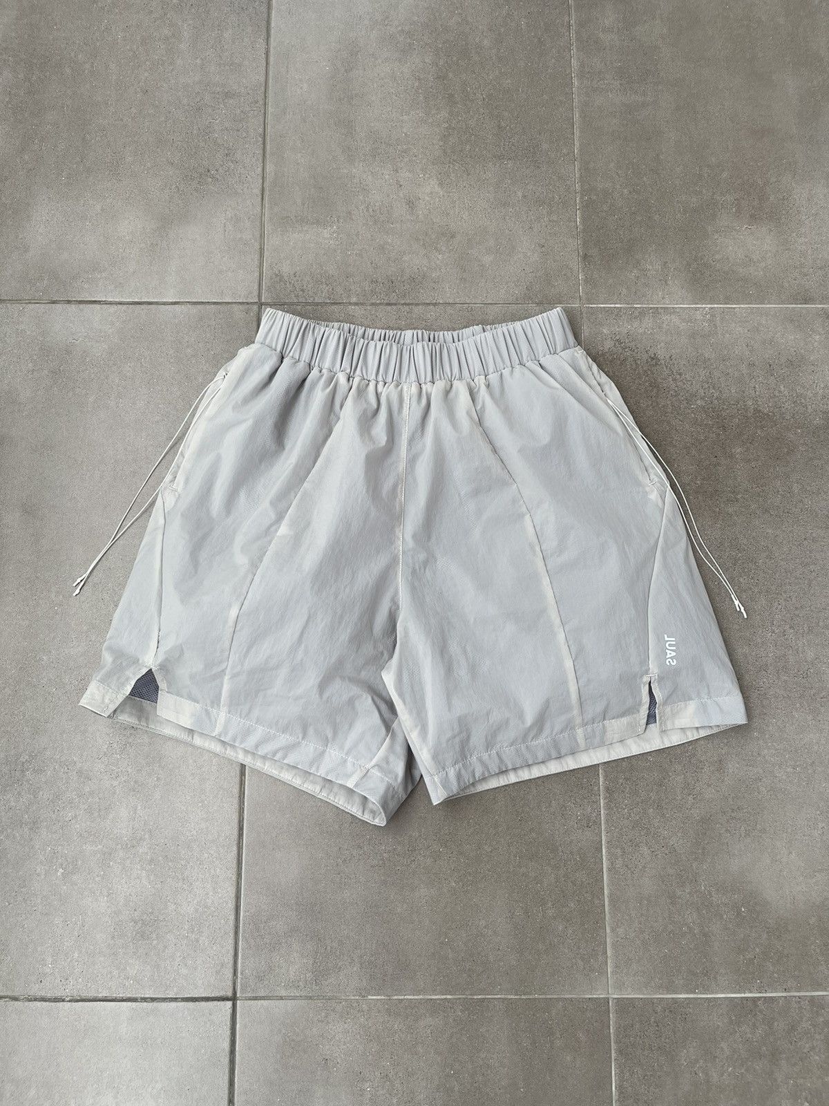 Saul Nash !DS! SS23 Saul Nash Light Grey Technical Shorts Size US 32 / EU 48 - 8 Thumbnail