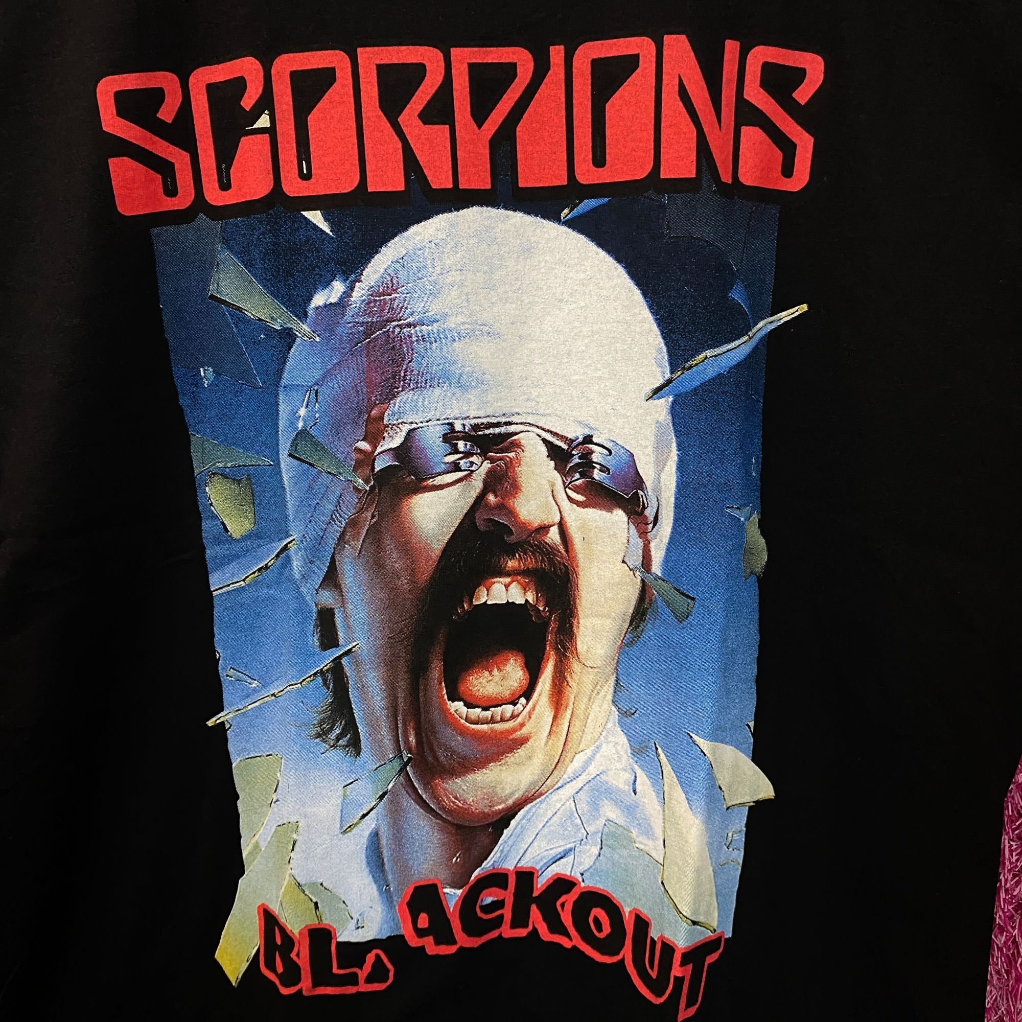 Other Scorpions Blackout Album Cover Heavy Metal Band T-Shirt Larg Size US L / EU 52-54 / 3 - 2 Thumbnail