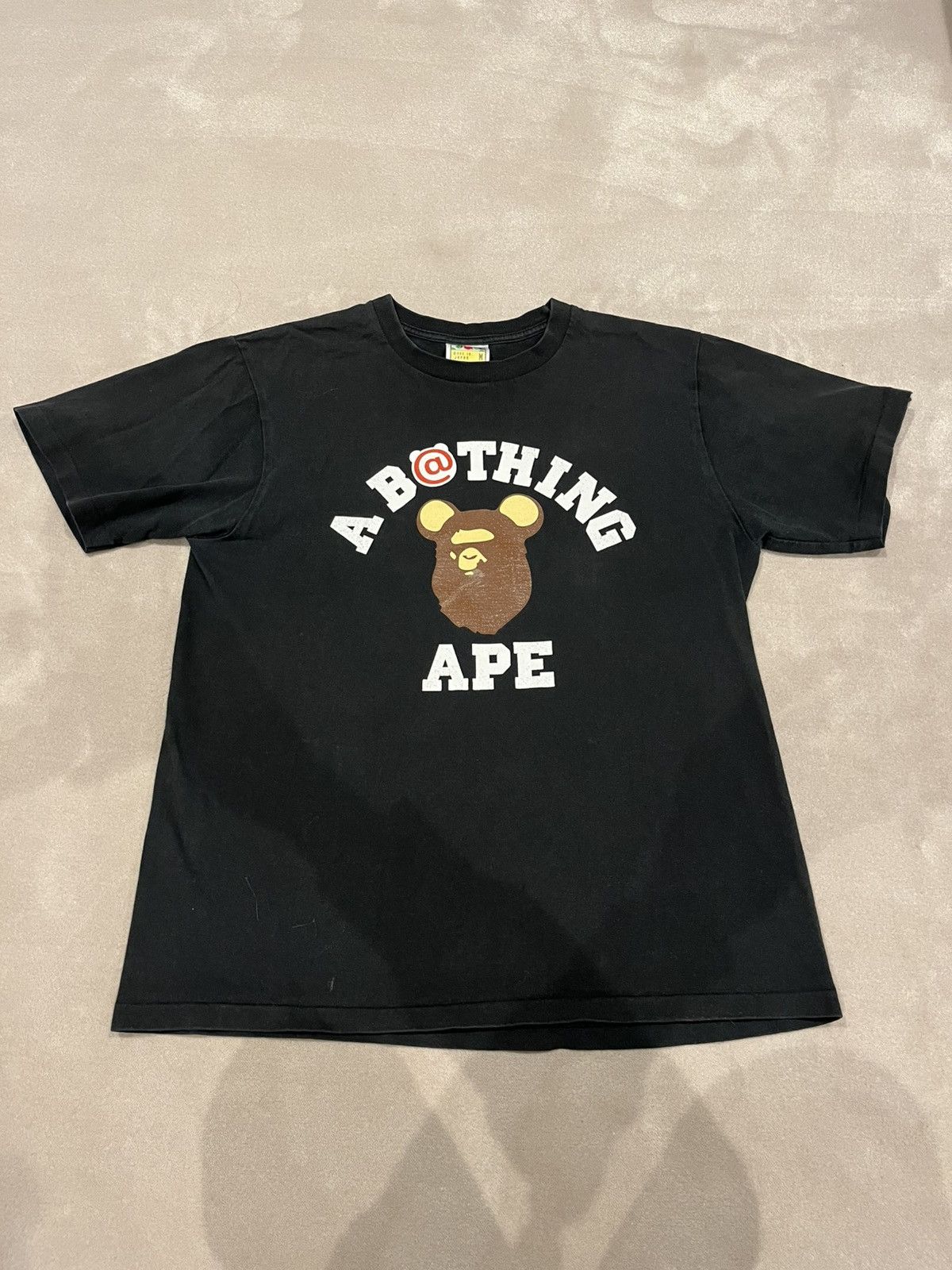 Bape Bape x Medicom Be@rbrick College Tee Size US M / EU 48-50 / 2 - 1 Thumbnail