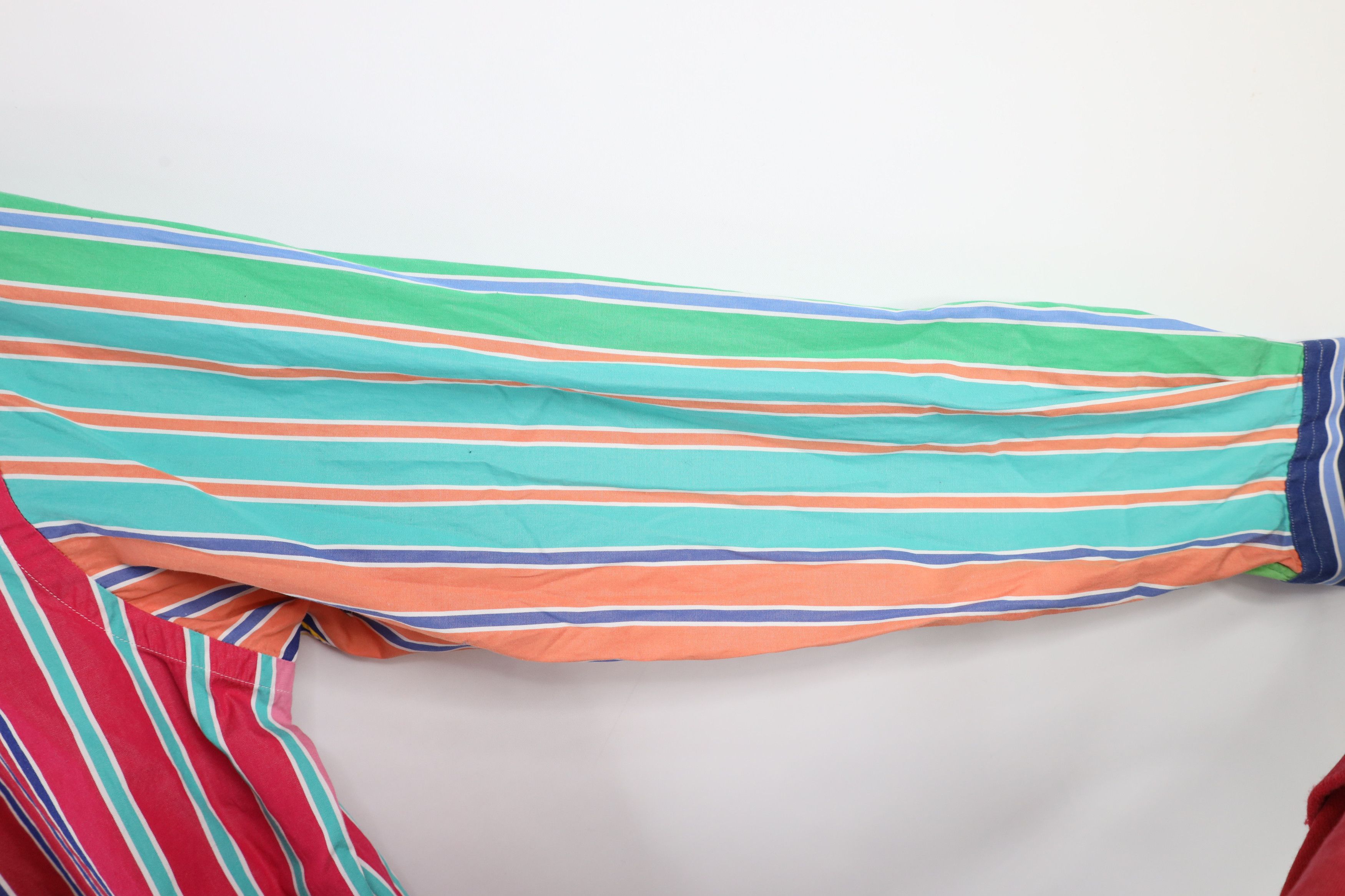 Polo Ralph Lauren Vintage 90s Ralph Lauren Rainbow Striped Button Down Shirt Size US M / EU 48-50 / 2 - 6 Thumbnail