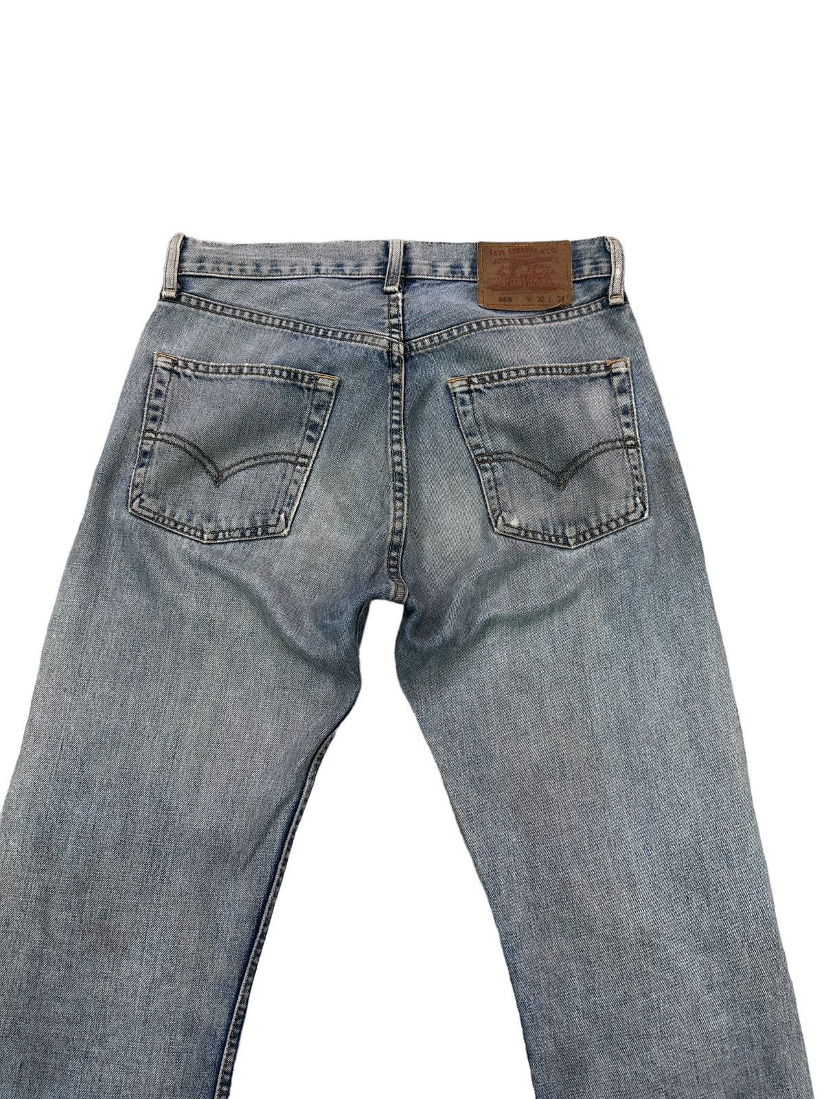 Levi's LEVIS 501 CUSTOM HIPPIE PATCHES DISTRESSED DENIM JEANS Size US 30 / EU 46 - 8 Thumbnail