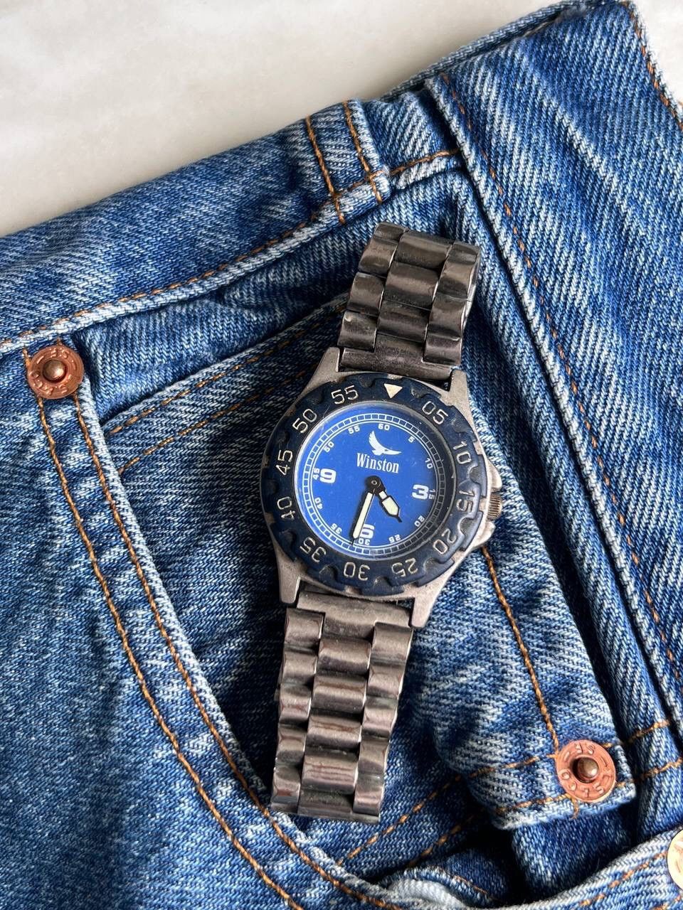 Japanese Brand × Vintage Vintage Japanese style futuristic Watch Winston Size ONE SIZE - 2 Thumbnail