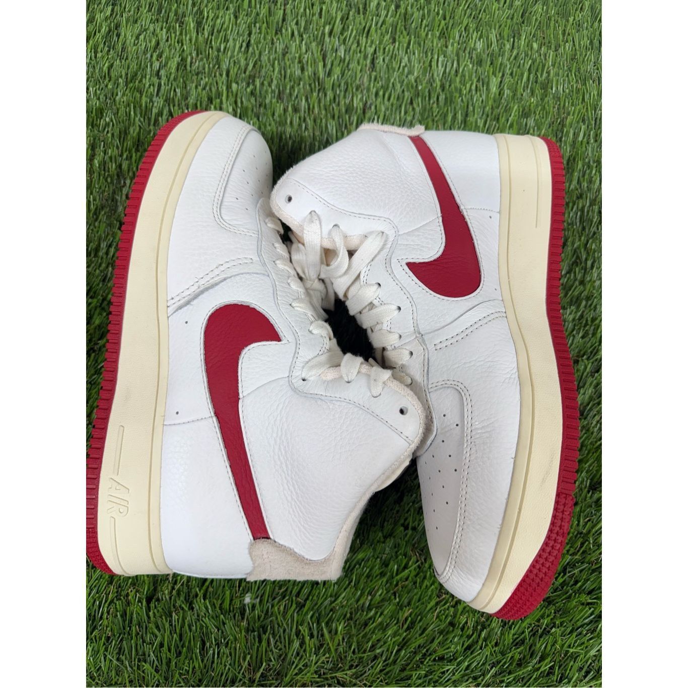 Nike OG ALL Nike Air Force 1 High Sculpt “White Red” (DC3590-100) Size US 11.5 / IT 41.5 - 5 Thumbnail