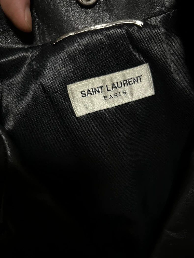 Saint Laurent Paris Saint Laurent Paris 13fw fashion horse fur leather jacket-2 Size US S / EU 44-46 / 1 - 4 Thumbnail