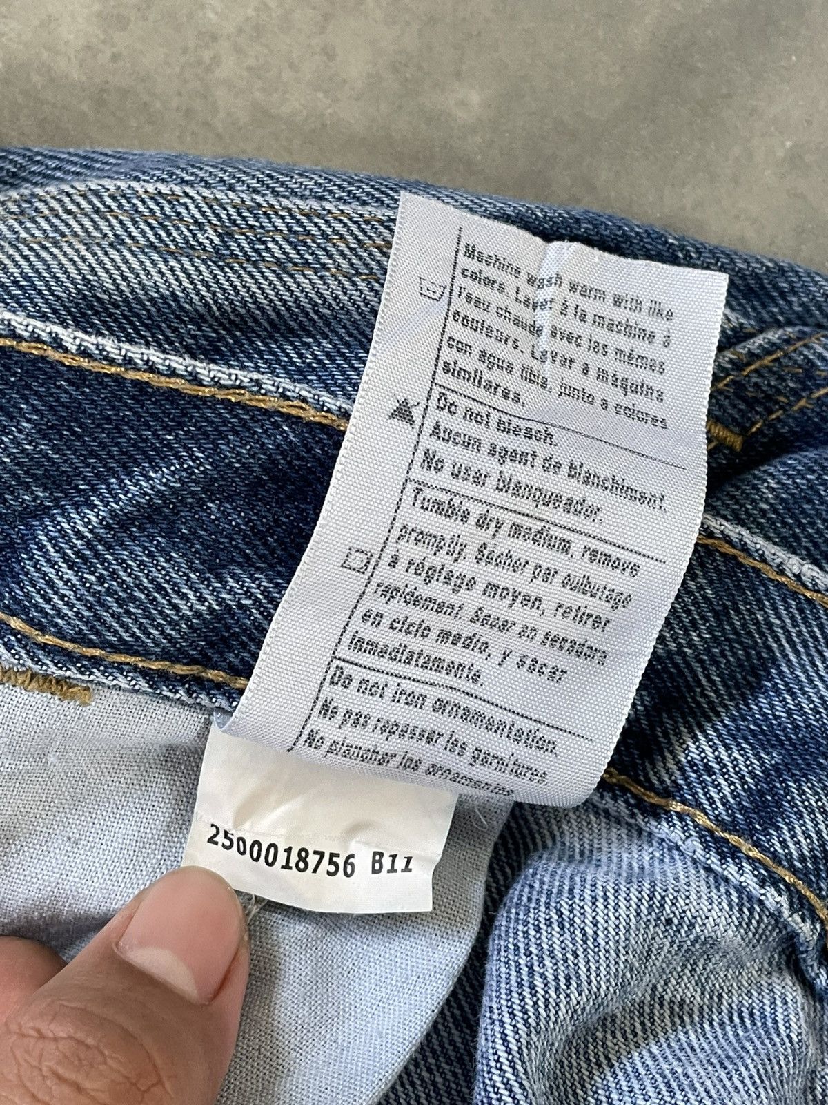 Carhartt Carhartt Jeans Denim Pant Carpenter - B23 DST 40x32 Size US 38 / EU 54 - 16 Thumbnail