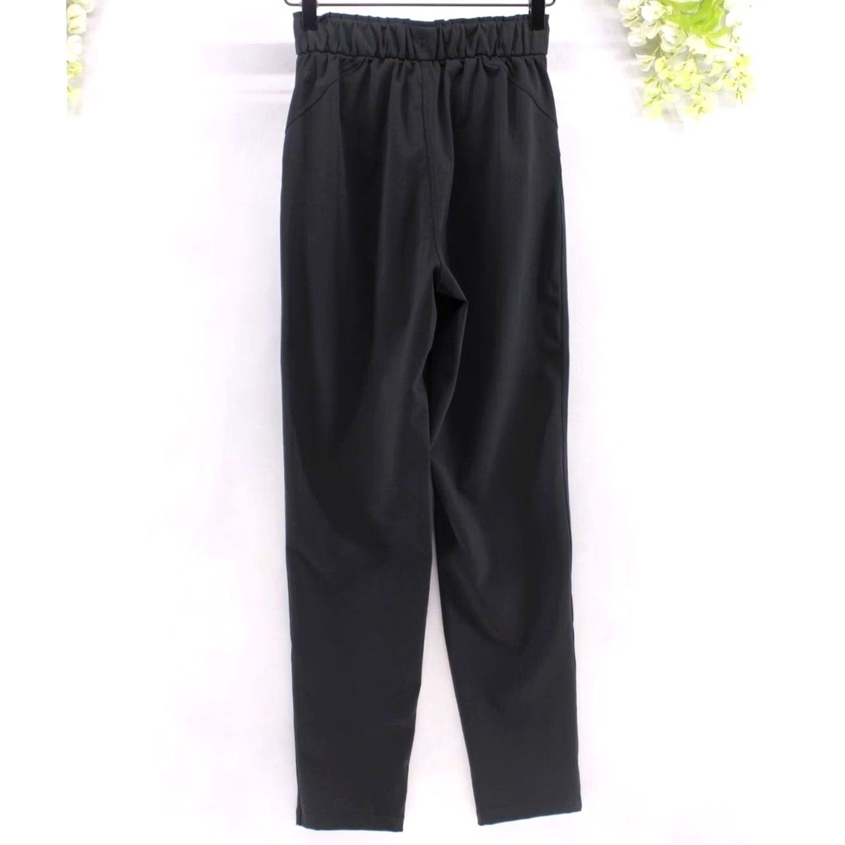 Lululemon Lululemon Women's Pants 2 Jogger 7/8 High-Rise Black Travel Slim Tapered Nulu Gym & Training, Running & Jogging, Walking Mens Womens Girls Boys Size 26" / US 2 / IT 38 - 2 Thumbnail