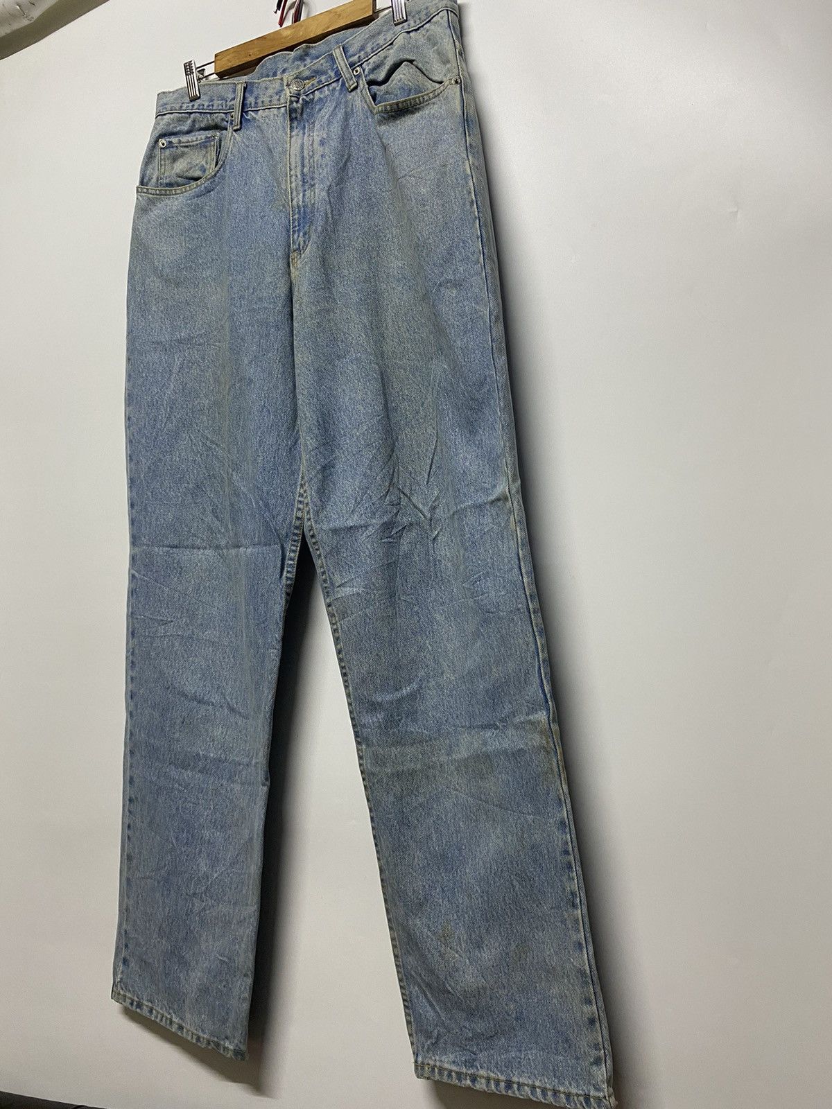 Polo Ralph Lauren × Ralph Lauren × Vintage Ralph Lauren Polo Jeans Co. Relaxed Loose Denim Jeans 34x34 Size US 34 / EU 50 - 3 Thumbnail