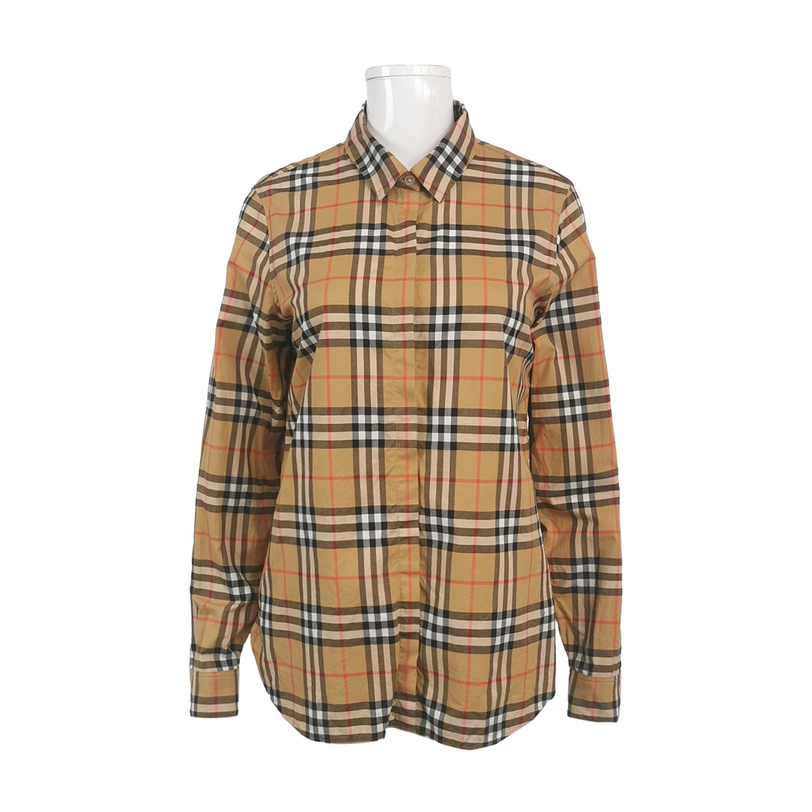 Burberry Burberry Women s Button Ups Size S / US 4 / IT 40 - 1 Thumbnail