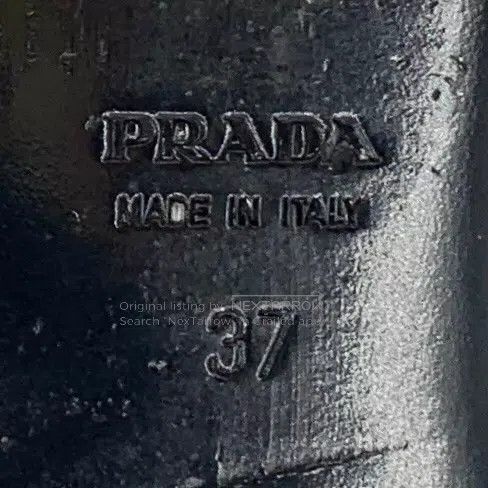 Prada Prada Black pointed bow casual flat shoes Size US 6.5 / IT 36.5 - 6 Thumbnail