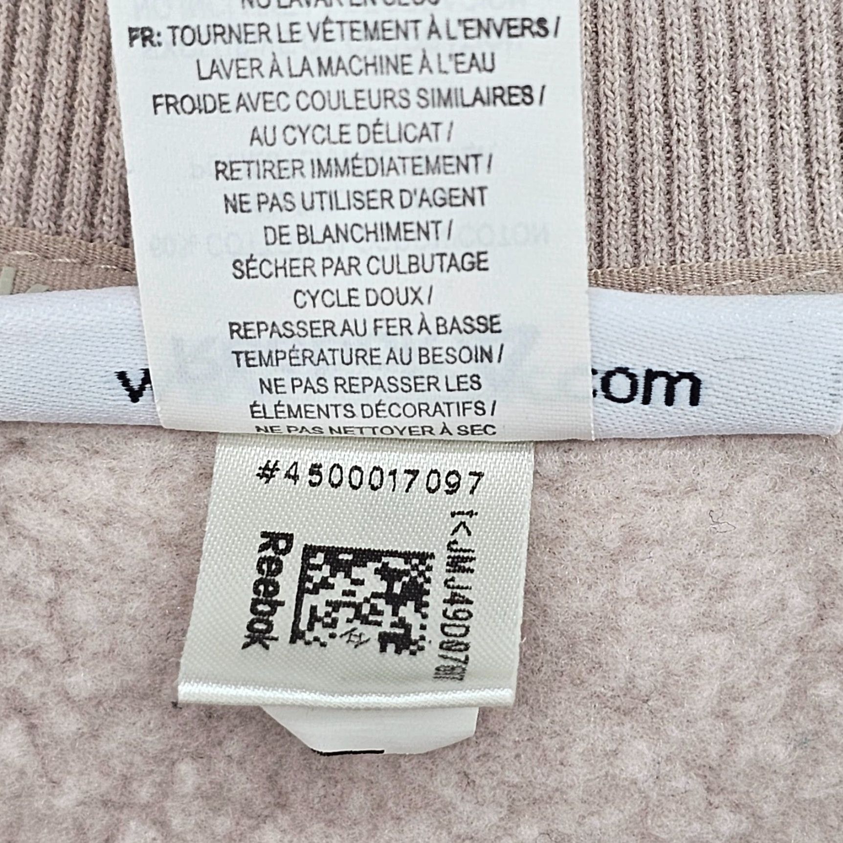 Reebok Reebok Sweatshirt XL Taupe Cotton Long Sleeve Regular Fit Pullover Women Size XL / US 12-14 / IT 48-50 - 7 Thumbnail