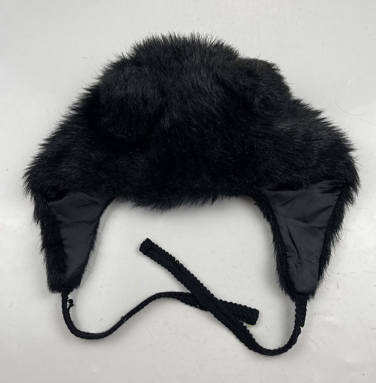 Japanese Brand fur style winter hat with ear tc26 Size ONE SIZE - 3 Thumbnail