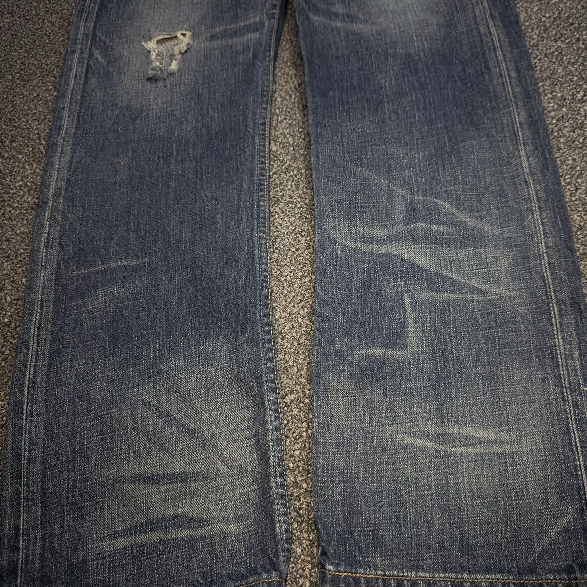 Engineered Garments × Levi's 🇯🇵 Vintage Y2K Levis 501 Stone Wash Blue Distressed Denim W30 Size US 30 / EU 46 - 6 Thumbnail