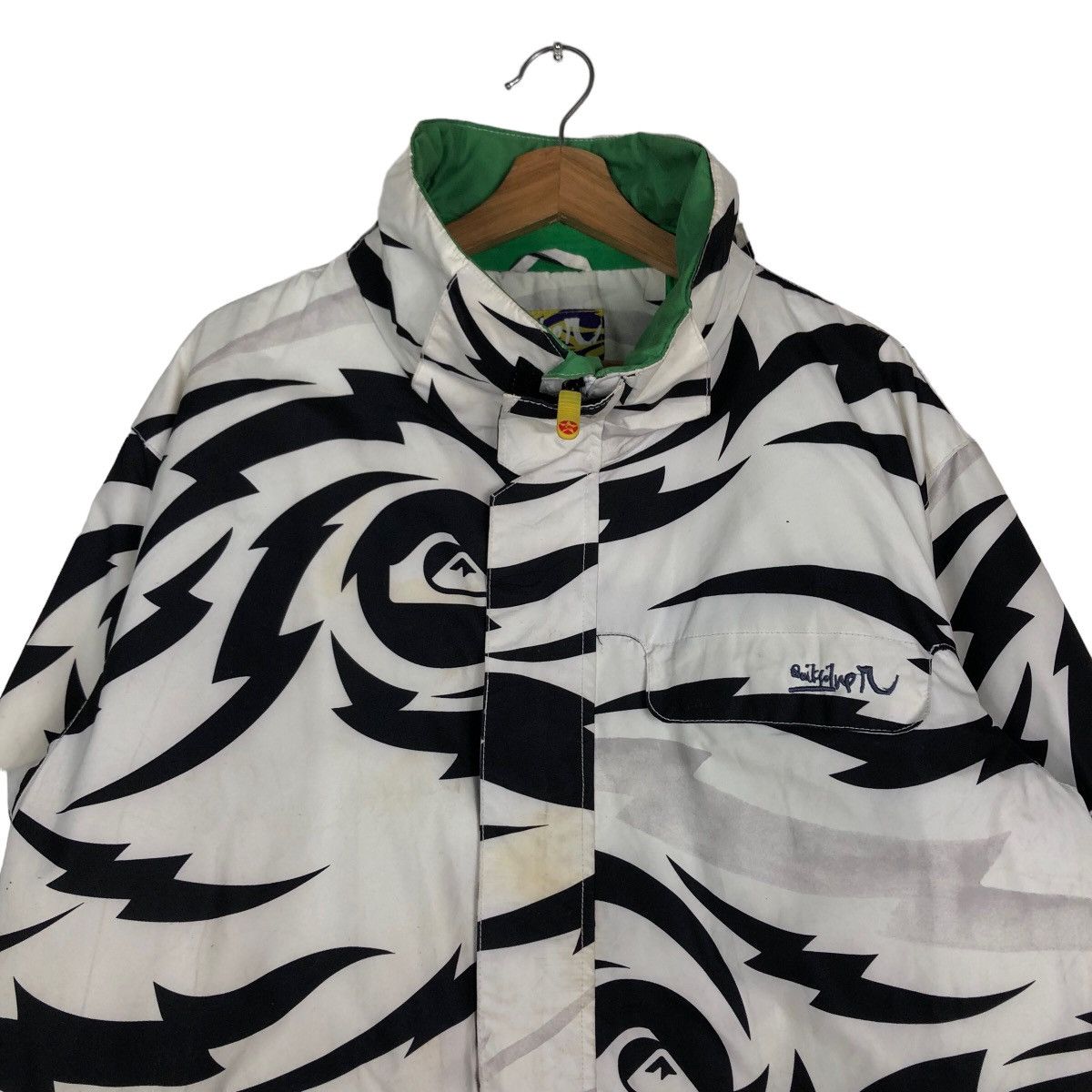Japanese Brand 🔥Vintage Quicksilver Hunting Jacket Cargo Pocket Size US M / EU 48-50 / 2 - 3 Thumbnail