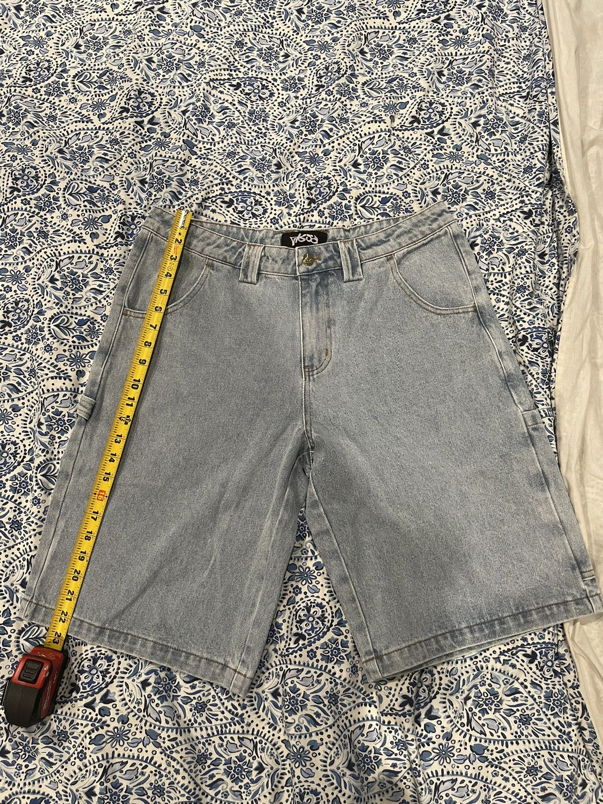 Other WearWojo Ice Blue Denim Jorts Size US 32 / EU 48 - 4 Thumbnail