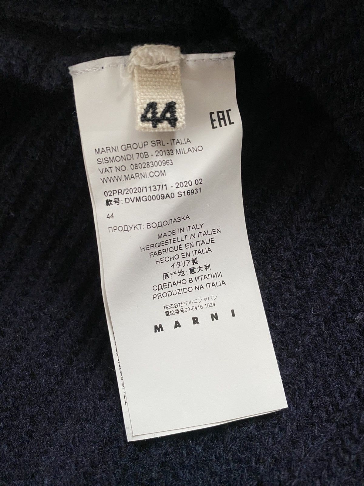 Marni Marni Diver Sweater Italy Wool Vest SleevelesTurtleneck Size US XS / EU 42 / 0 - 10 Thumbnail
