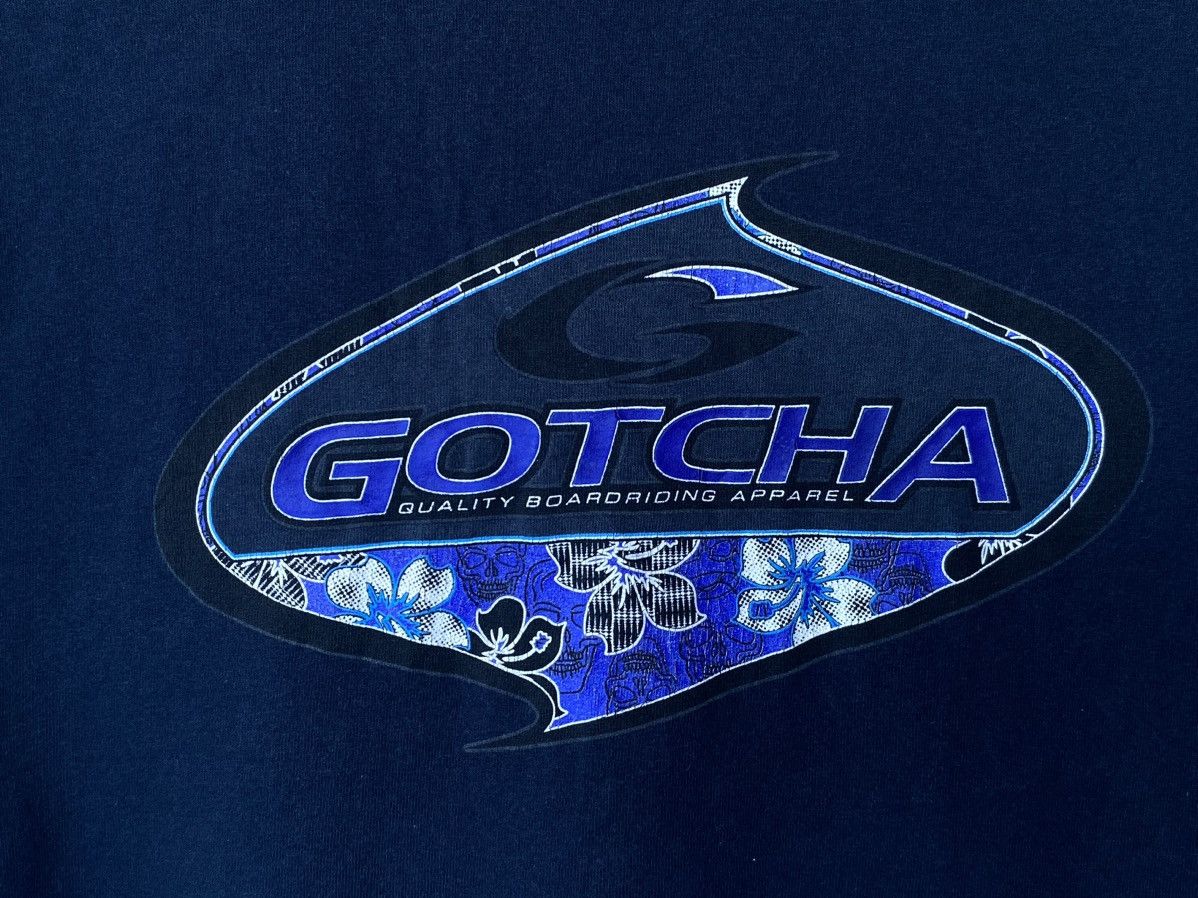 Gotcha × Vintage Vintage Gotcha Surf Skate Boarding Tshirt Size US M / EU 48-50 / 2 - 10 Thumbnail