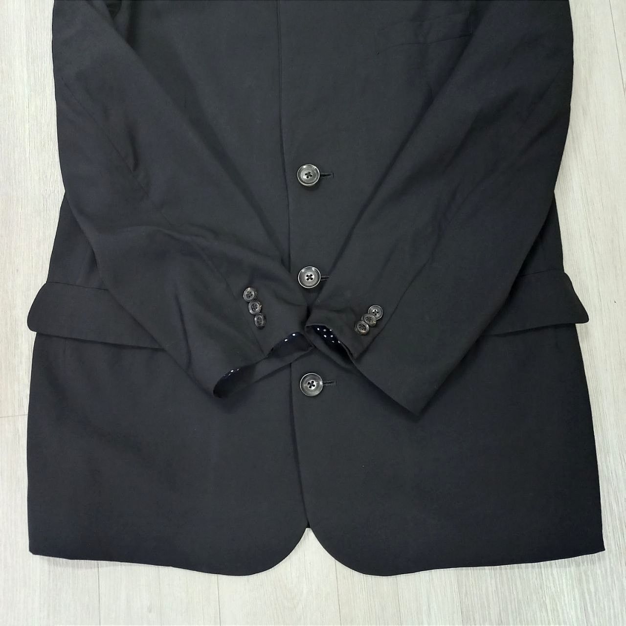 Yohji Yamamoto Vtg YOHJI YAMAMOTO Single Breasted 3 Buttons Blazer Jacket Size 42R - 8 Thumbnail
