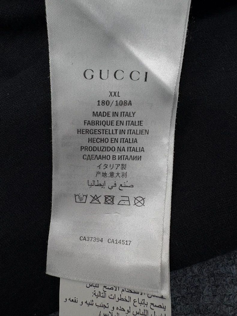 Gucci Gucci Black lightning logo short sleeves 2502-Nextarrow Size US XXL / EU 58 / 5 - 7 Thumbnail