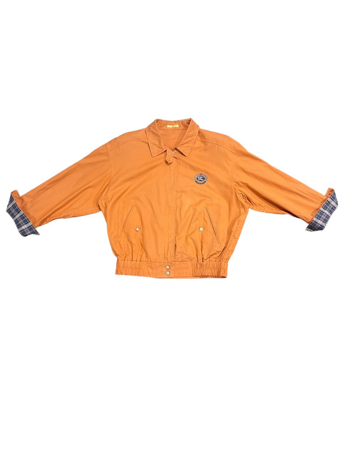 Burberry Burberrys Vintage 80s Retro Distressed Boxy Jacket Size M / US 6-8 / IT 42-44 - 4 Thumbnail