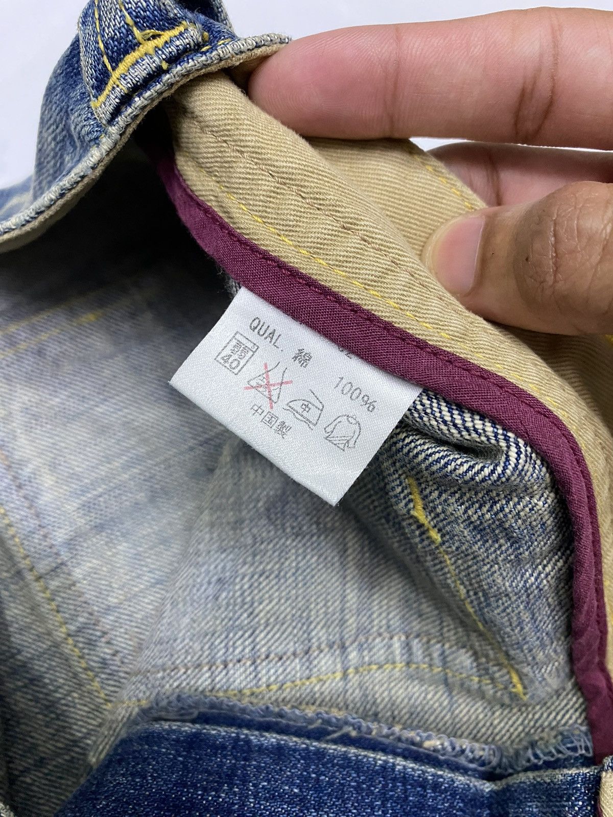 Japanese Brand × Tornado Mart 🔥RARE JAPANESE DENIM BACK NUMBER BUSH PANTS JEANS Size US 32 / EU 48 - 8 Thumbnail
