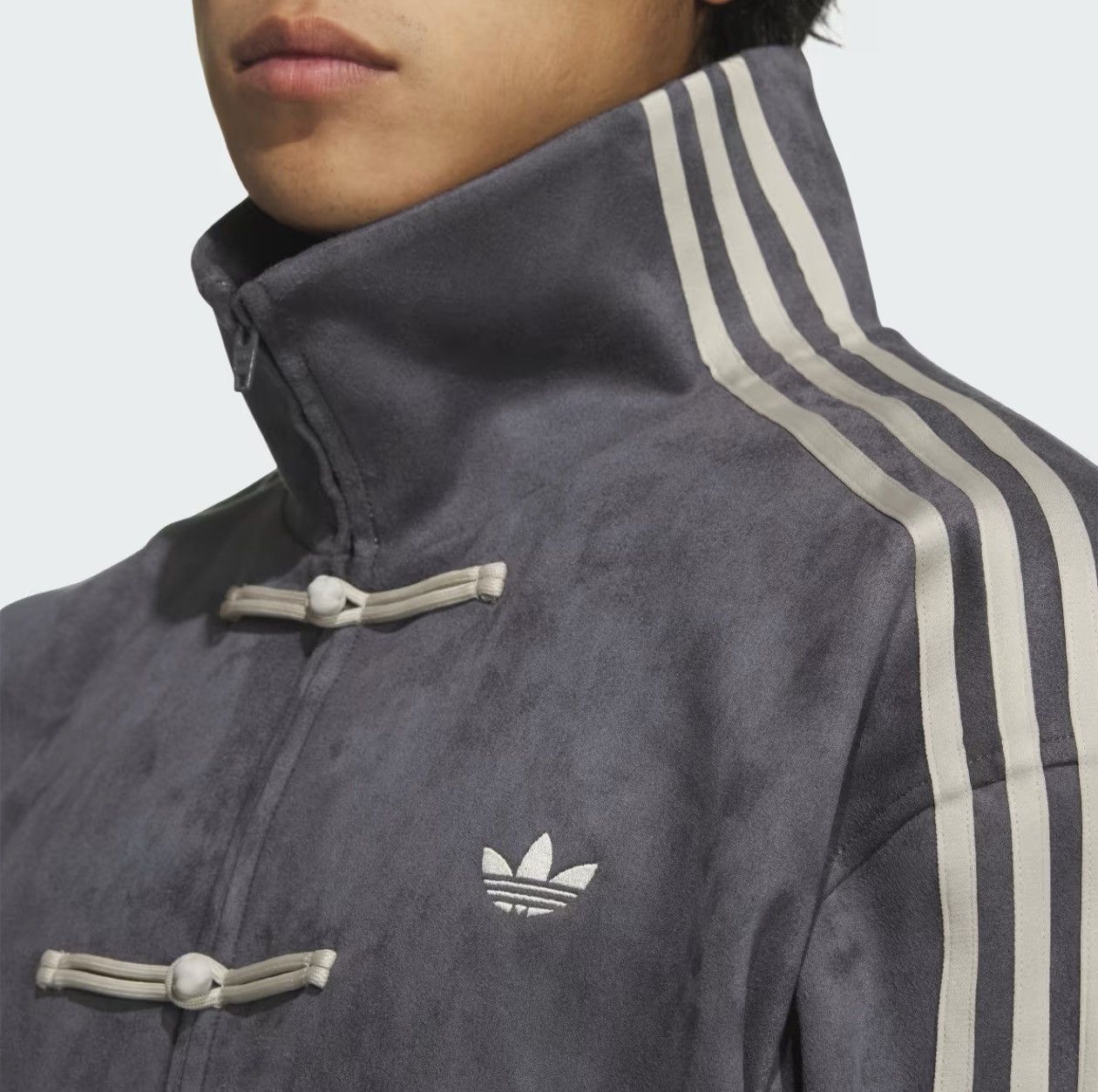 Adidas Adidas CTT Chinese Track Top 3.1 Gender Neutral Grey Size XL Size US XL / EU 56 / 4 - 7 Thumbnail