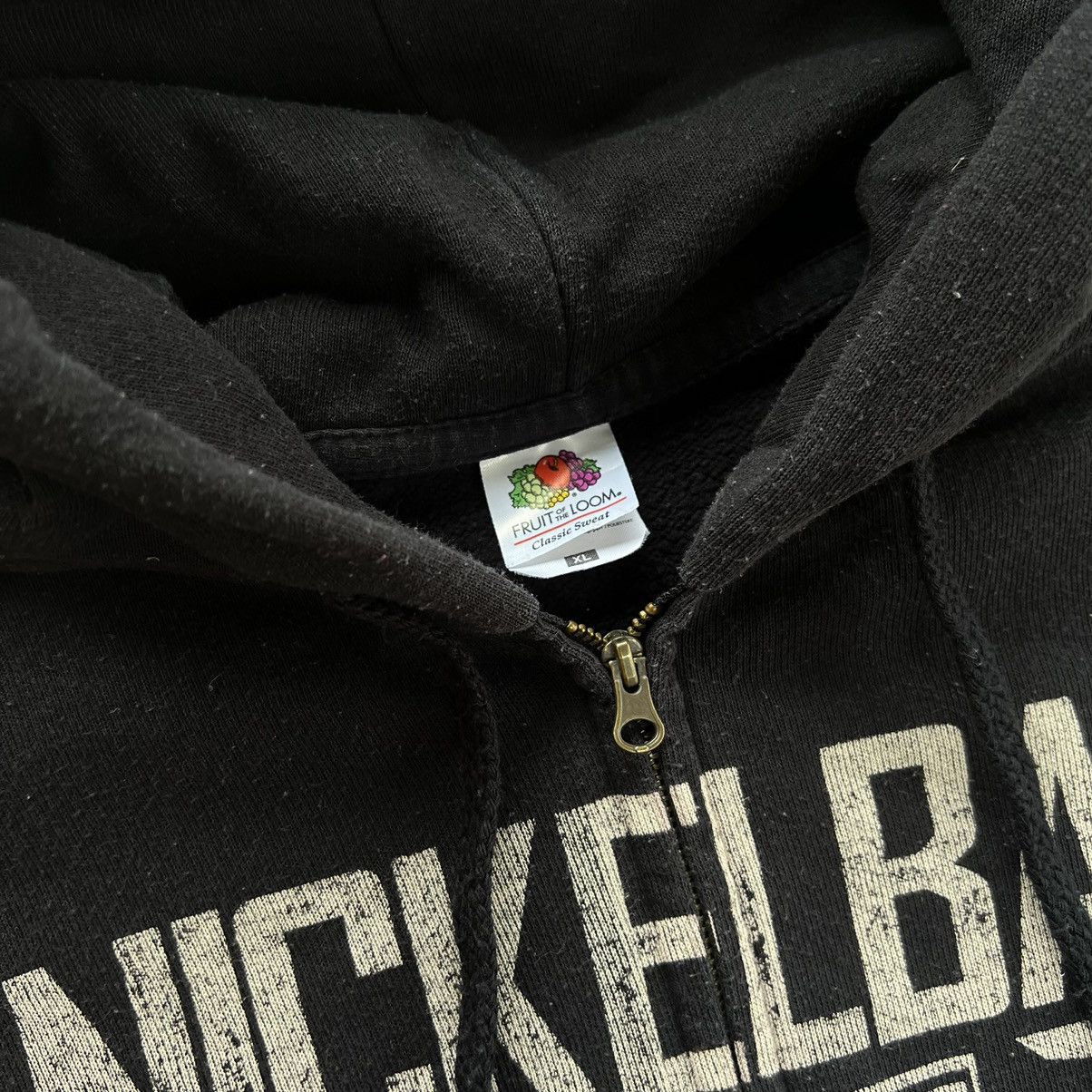 Anvil × Band Tees × Vintage VTG Y2K Nickelback Silver Side Up Double Sided Zip Hoodie Size US XL / EU 56 / 4 - 5 Thumbnail