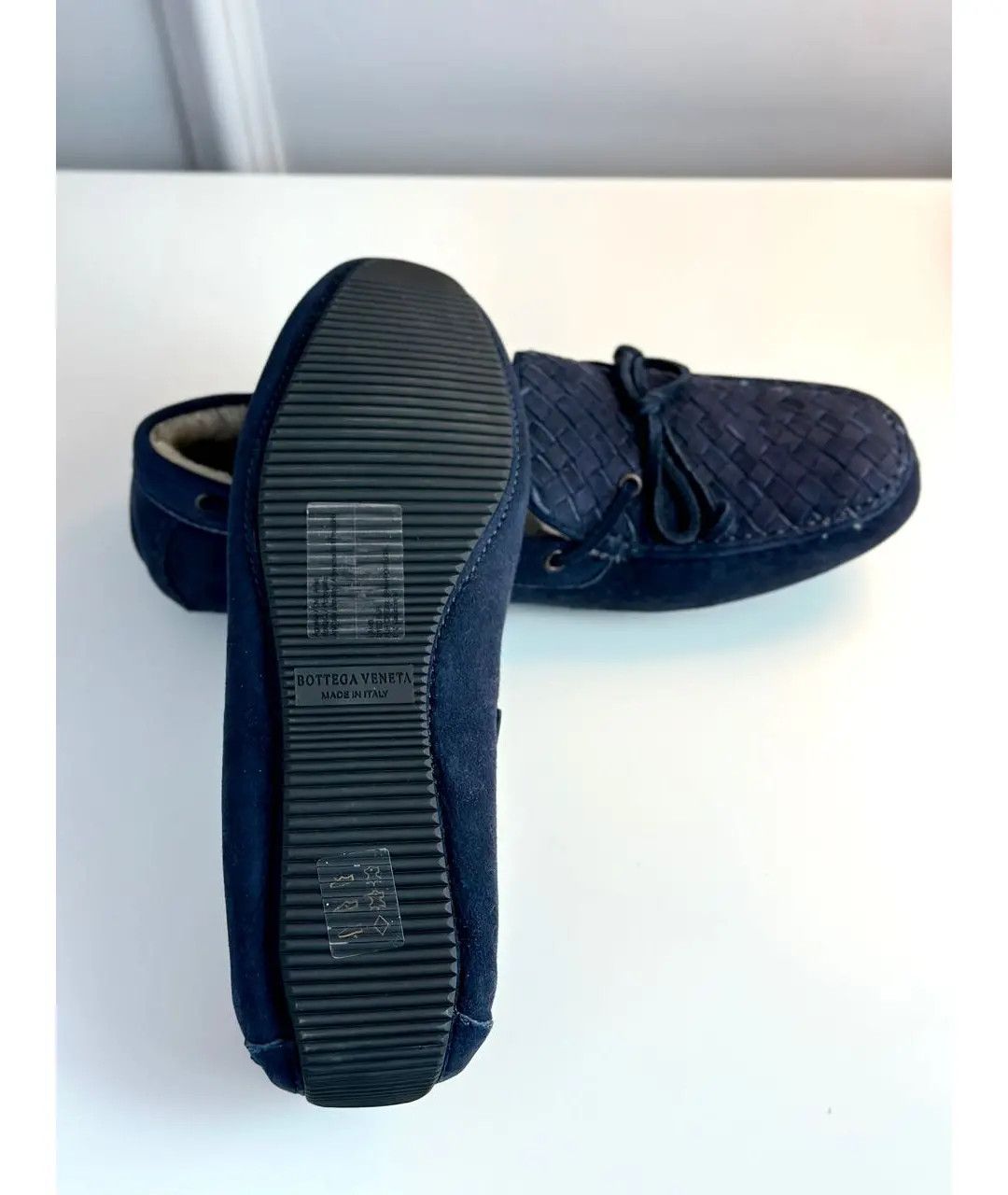 Bottega Veneta Men's moccasins with fur BOTTEGA VENETA Size US 9.5 / EU 42-43 - 2 Thumbnail