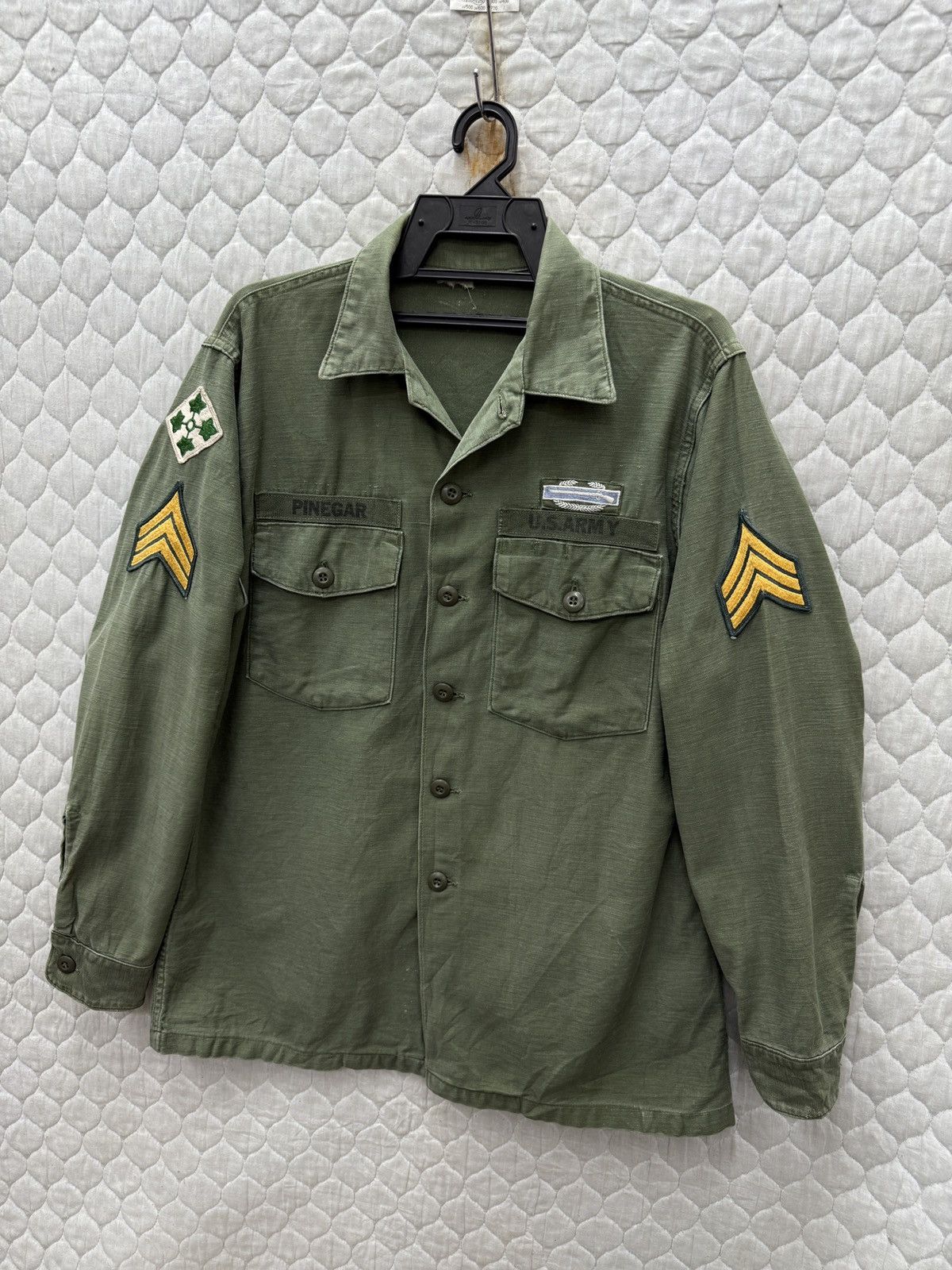 Vintage 🔥🔥🔥ARCHIVE VTG 60’s US ARMY SHIRTS JACKET Size US M / EU 48-50 / 2 - 3 Thumbnail