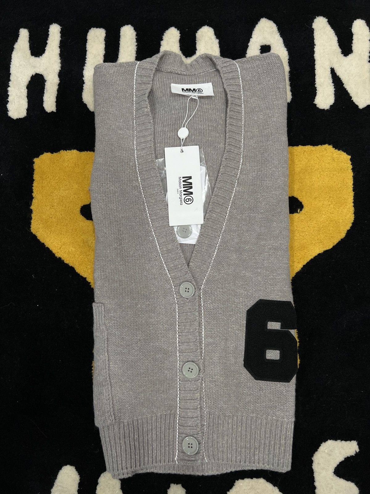 Designer × Maison Margiela Maison Margiela MM6 Knitted Cardigan Size US XS / EU 42 / 0 - 4 Thumbnail