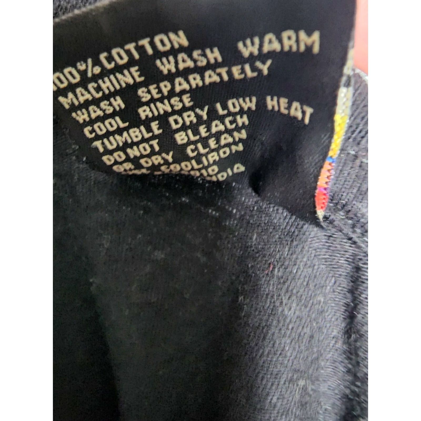Vintage VINTAGE IBS T-Shirt Mens 2XL Short Sleeve Crew Neck Band Graphic Black 2000s Y2K Rubber Band Man Hip Hop Bling Money Size US XXL / EU 58 / 5 - 4 Thumbnail