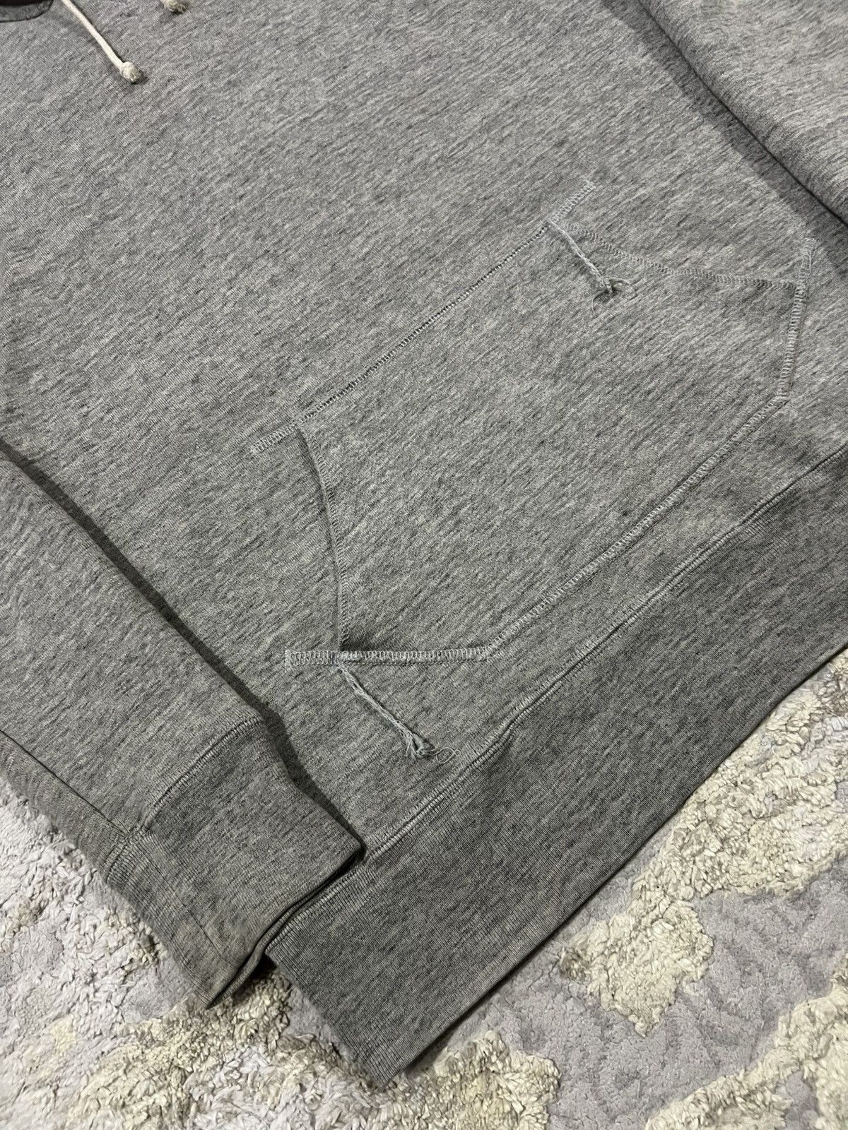Beams Plus × Loopwheeler Vintage AfterHood Loop Wheel Salt Pepper Hoodie Paul Smith Size US M / EU 48-50 / 2 - 4 Thumbnail