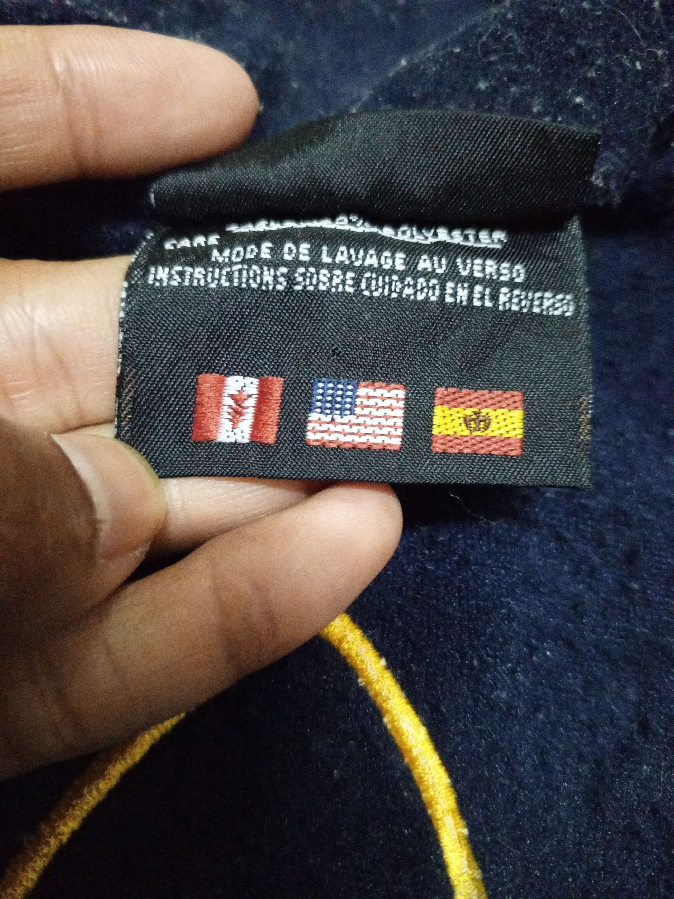 Adidas × Vintage VTG ADIDAS THREE STRIPE FLEECE Size US L / EU 52-54 / 3 - 13 Thumbnail