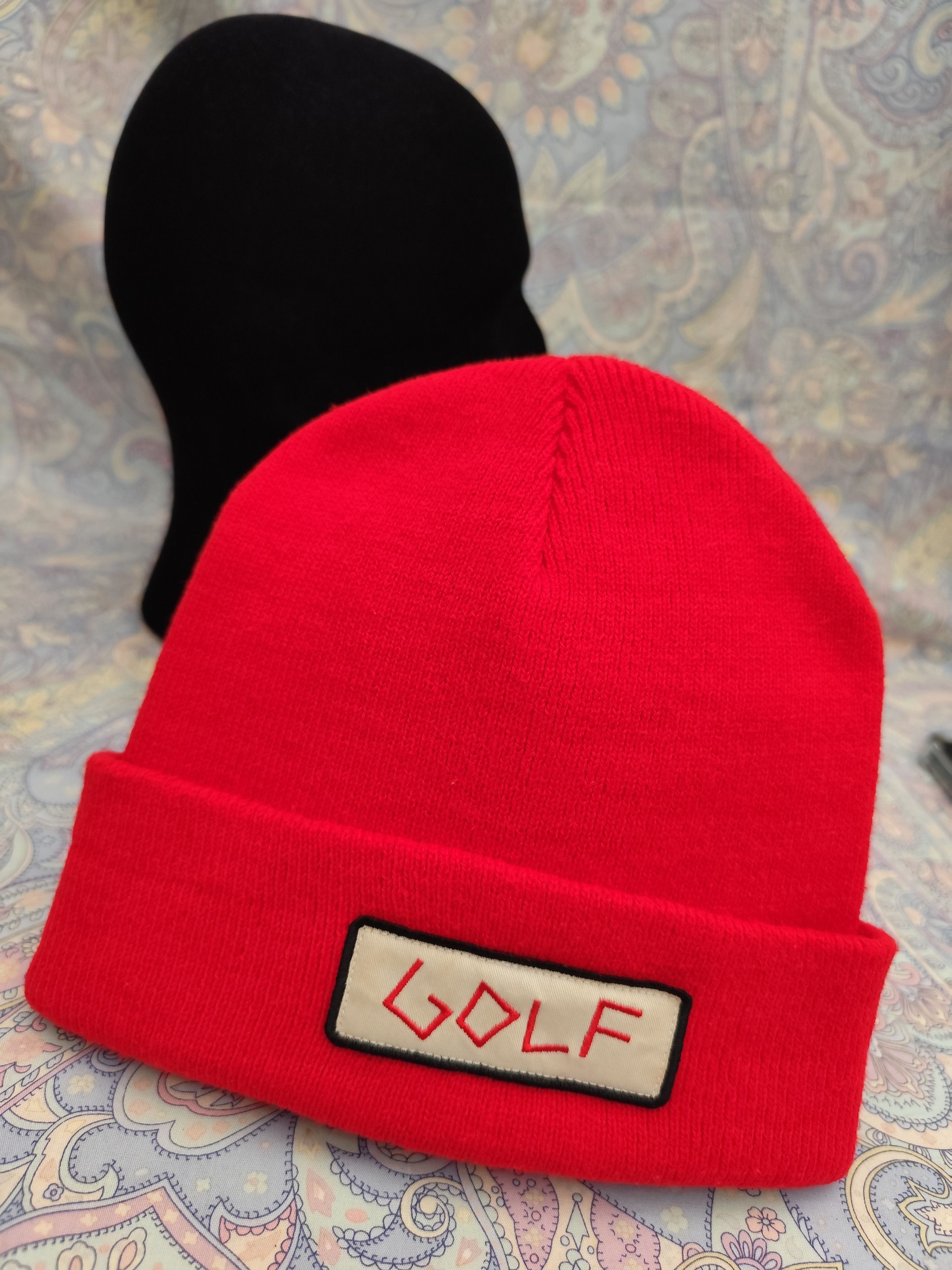 Golf Wang × Tyler The Creator Red Striped Camp Hat | Grailed
