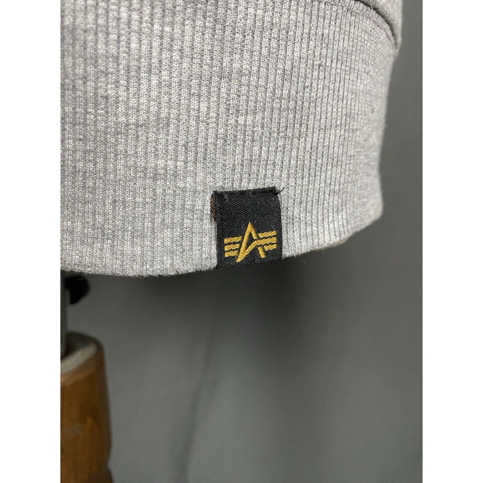 Alpha Industries Alpha Industries x Nasa Men's Big Logo Gray Crewneck Sweater Size US S / EU 44-46 / 1 - 11 Thumbnail