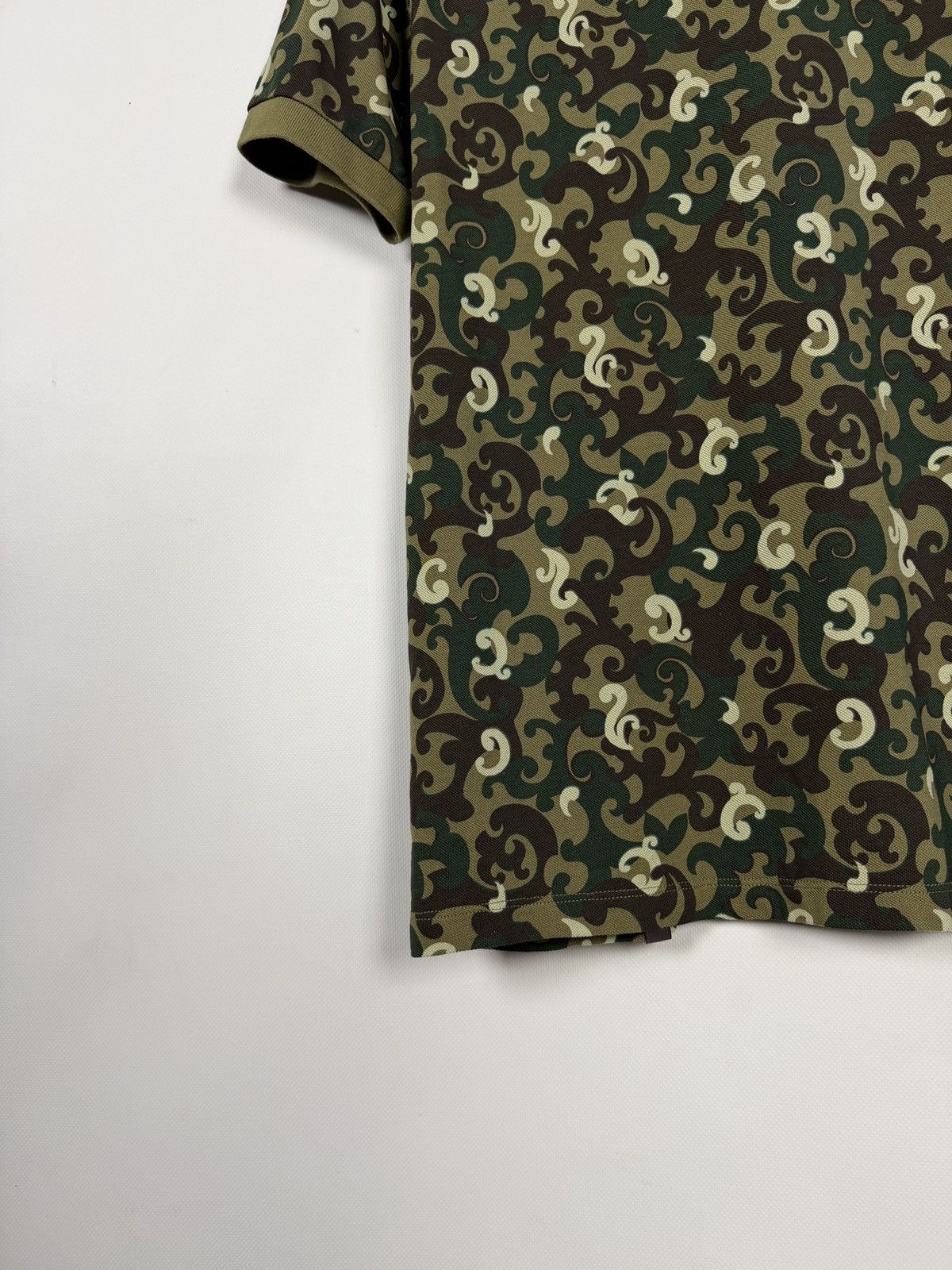Pretty Green Pretty Green Short Sleeve Camo Polo Shirt Casual Size S Size US S / EU 44-46 / 1 - 12 Thumbnail