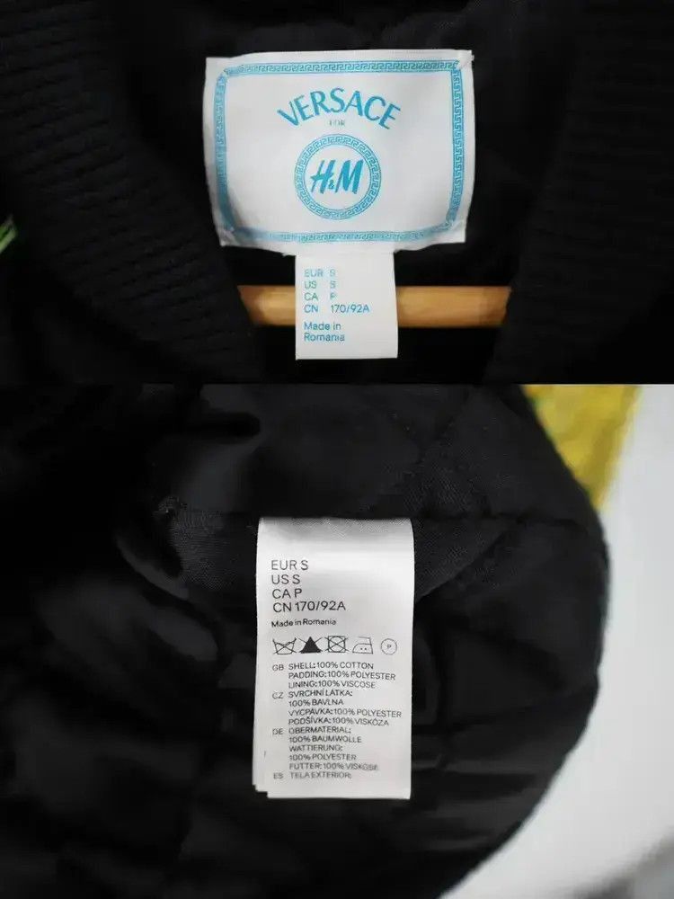 Other Versace x H&M x Kanye West 11SS Silk Joint Bomber-2507 Size US S / EU 44-46 / 1 - 4 Thumbnail
