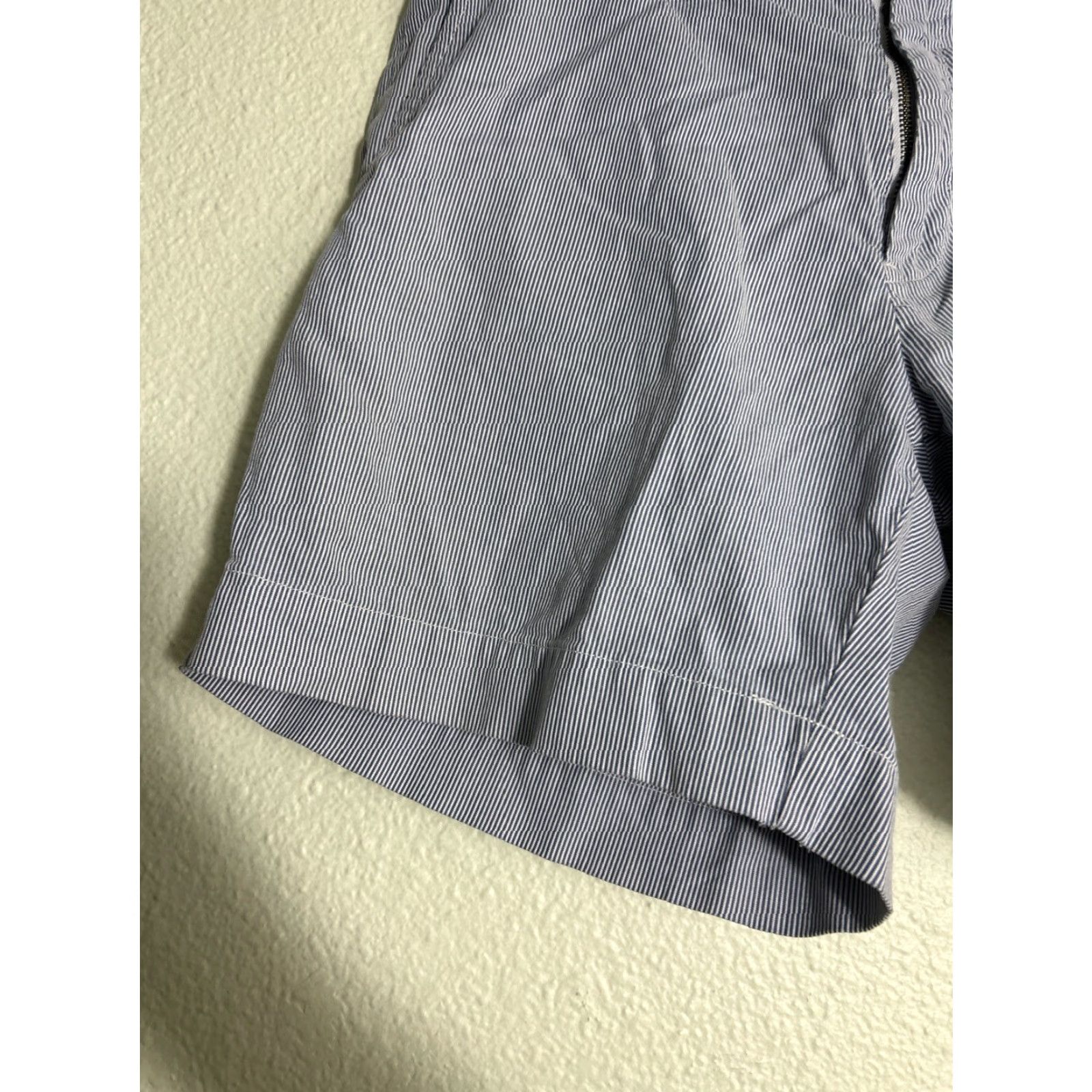 Polo Ralph Lauren VINTAGE Polo Ralph Lauren Mens Shorts 34 Chino Blue White Striped 100% Cotton Mens Size US S / EU 44-46 / 1 - 2 Thumbnail