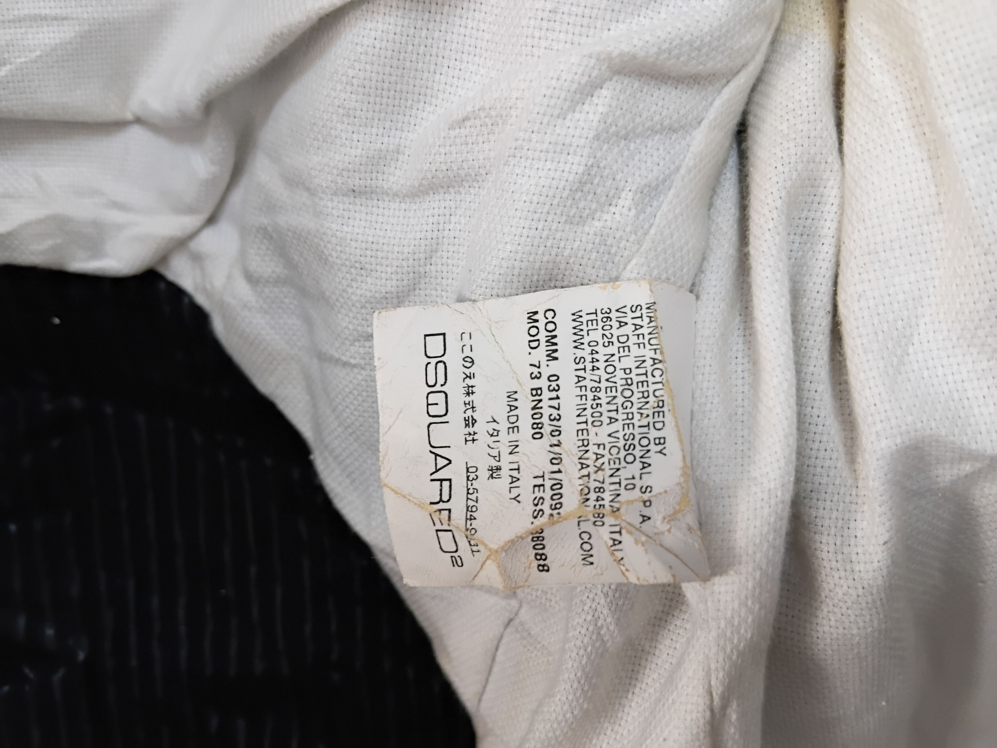 Dsquared2 Vintage Dsquared2 leather and tweed biker jacket Size S / US 4 / IT 40 - 11 Thumbnail