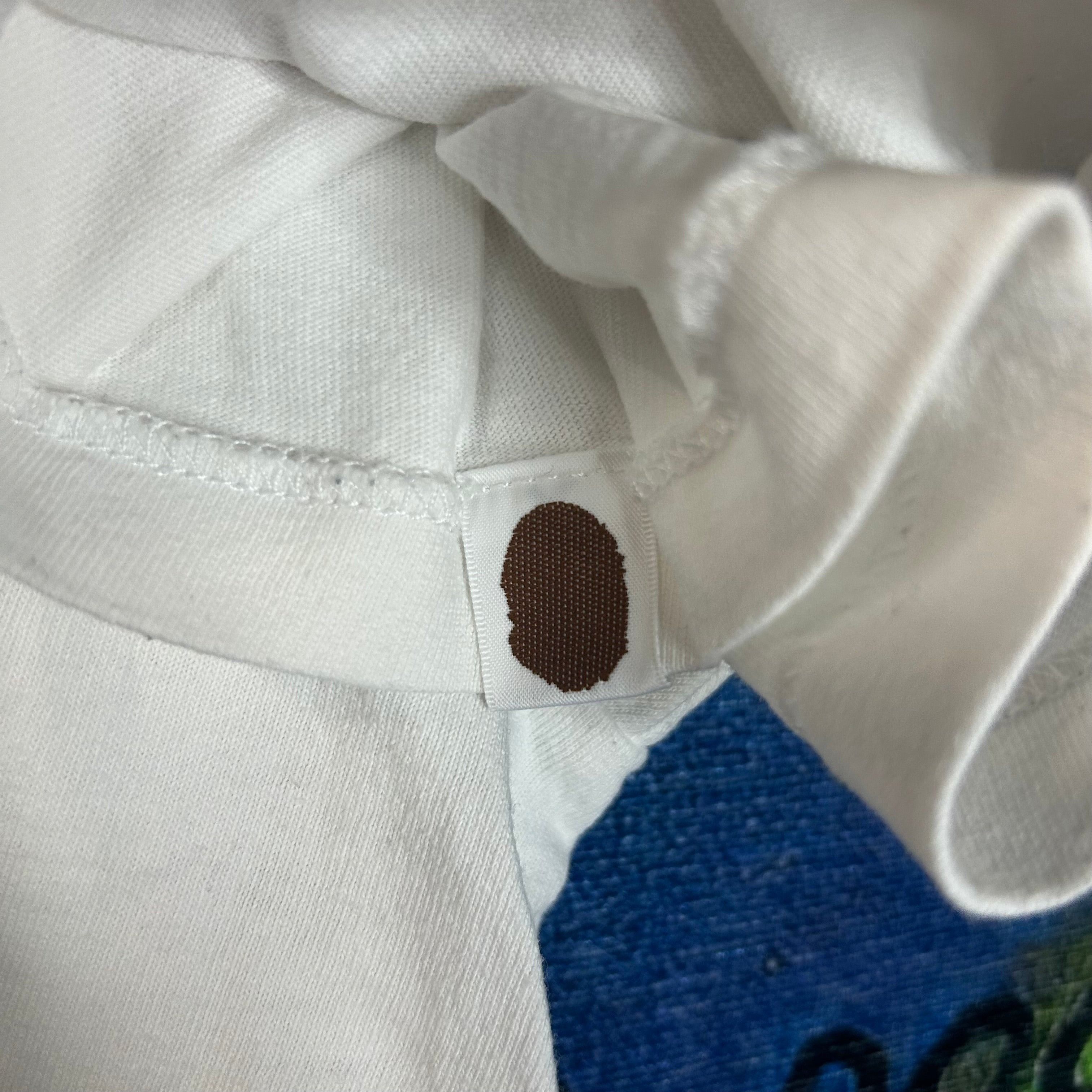 Bape Bape ‘Let You Lead To The Mind Enhance Side’ Tee Size Medium Size US M / EU 48-50 / 2 - 6 Thumbnail