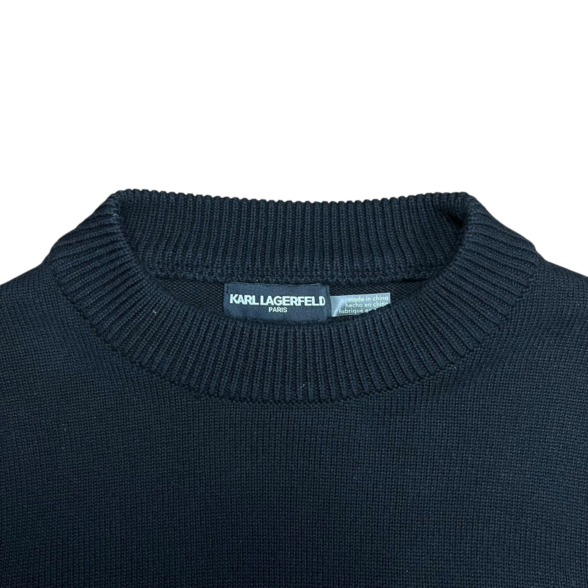 Karl Lagerfeld Karl Lagerfeld Ruffle Sleeve Knit Sweater - M Size M / US 6-8 / IT 42-44 - 4 Thumbnail