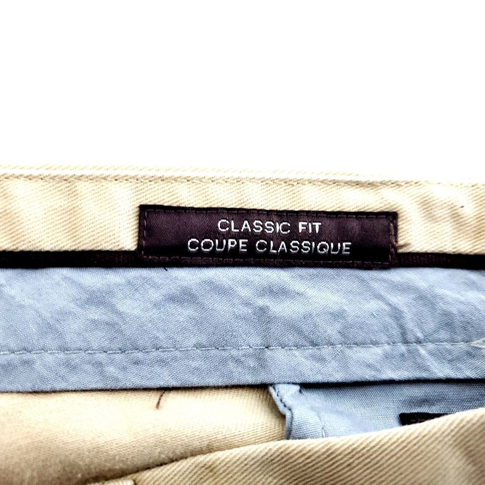 Black Brown 1826 NEW Black Brown 1826 Tan Flat Front Chino Pants 48/35 Flat F Size US 44 / EU 60 - 7 Thumbnail